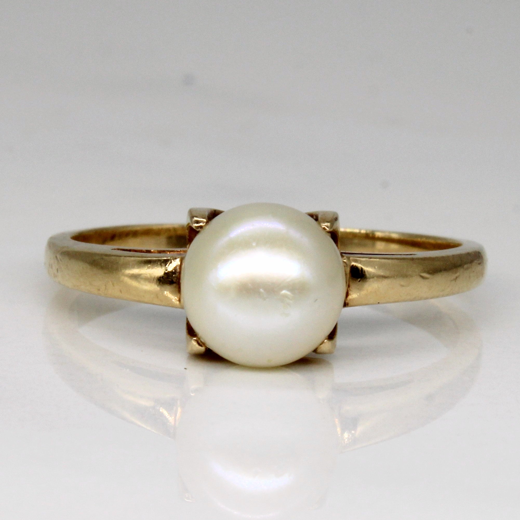 Michael Hill' Pearl Claw Set Ring | SZ 8.25 |