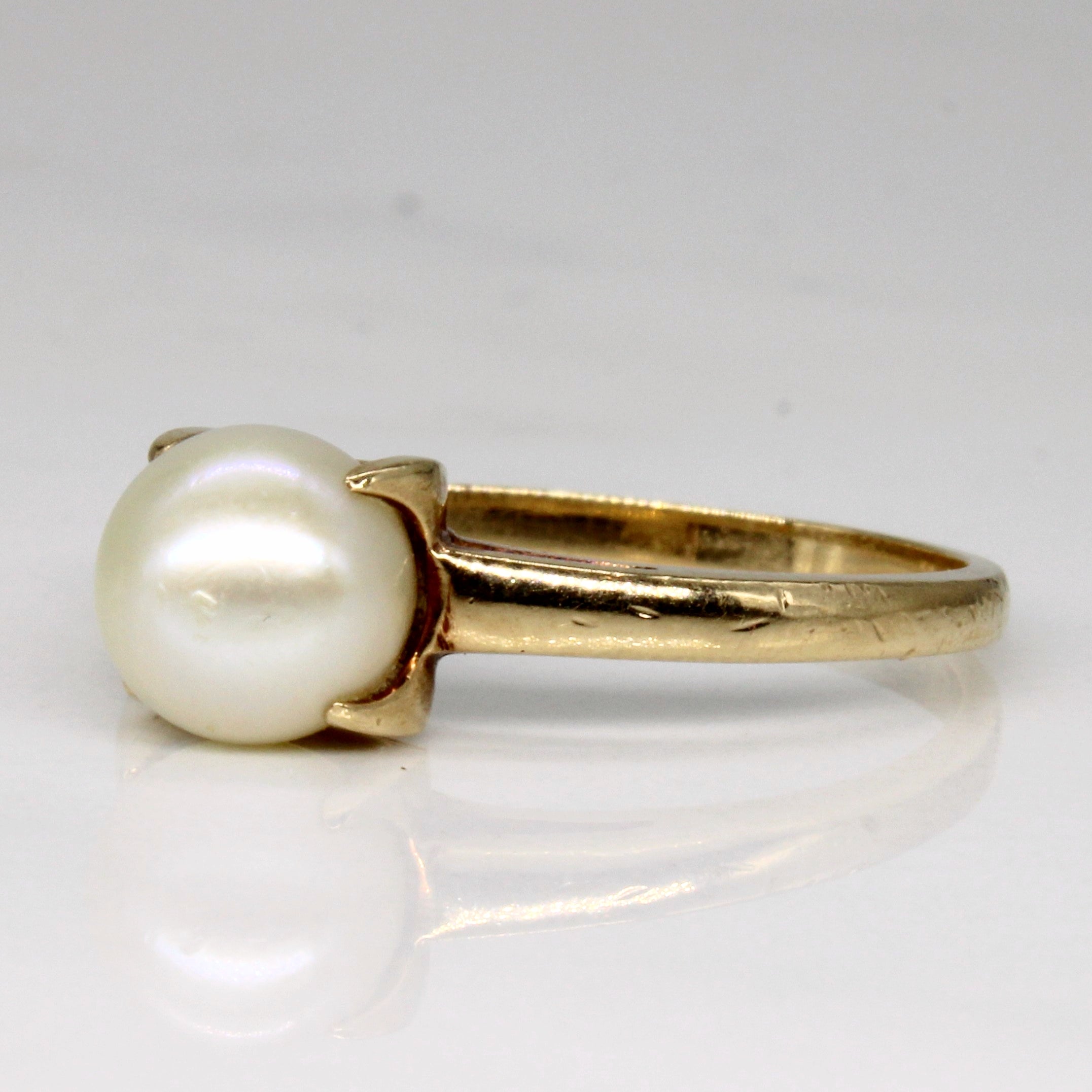 Michael Hill' Pearl Claw Set Ring | SZ 8.25 |