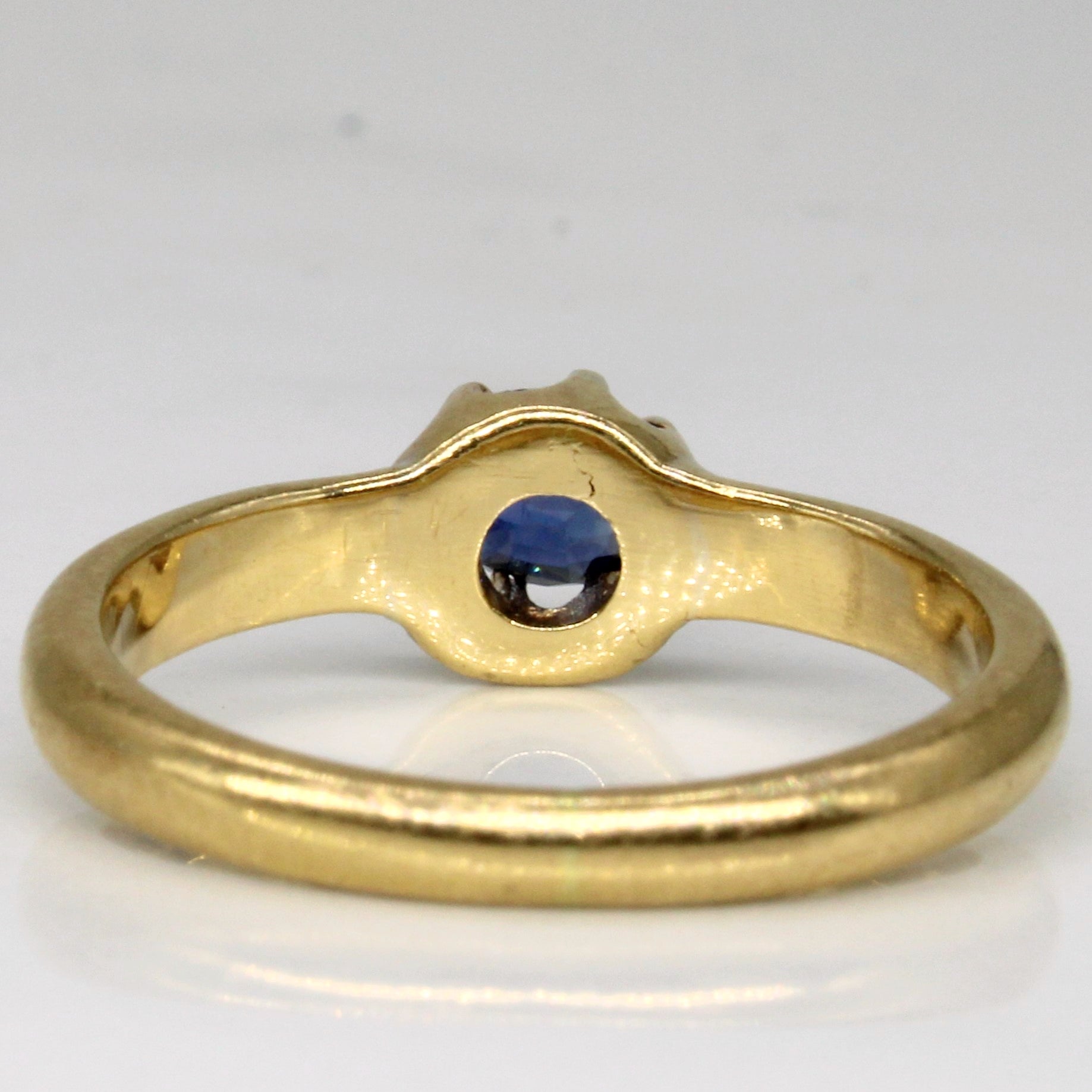 Sapphire Claw Set Ring | 0.38ct | SZ 6 |