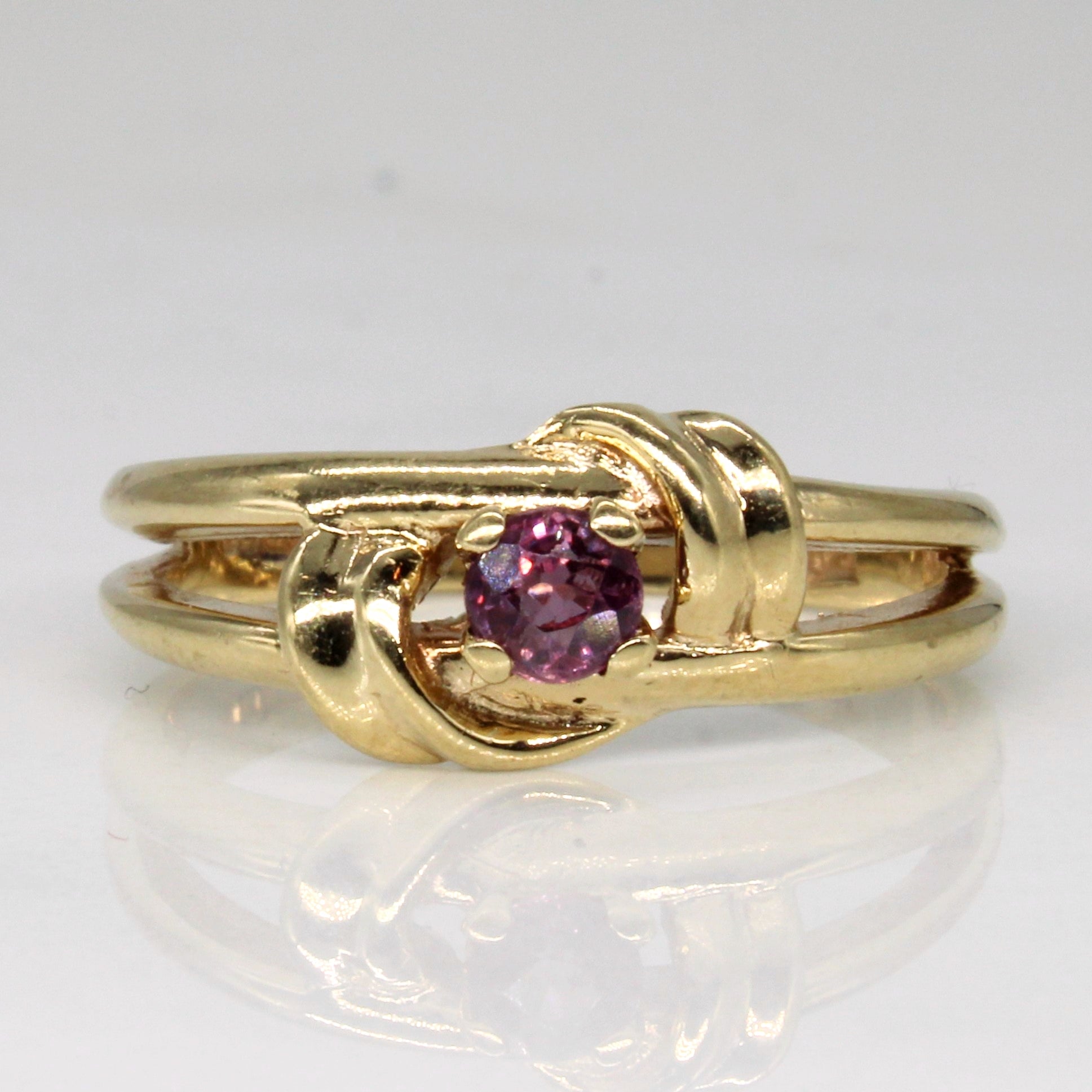 Solitaire Set Ruby Ring | 0.20ct | SZ 6.5 |