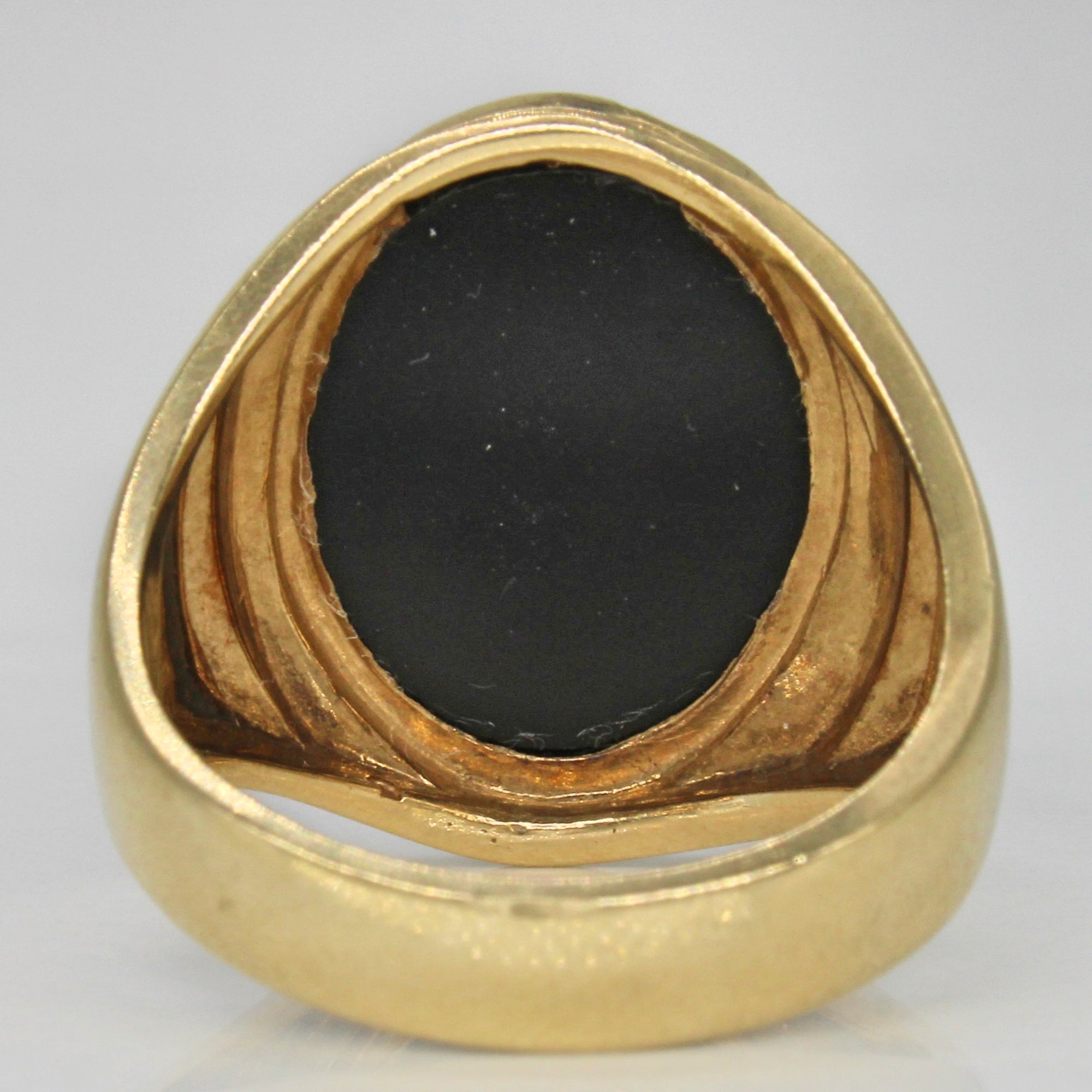 Onyx Cocktail Ring | 5.00ct | SZ 10.25 |