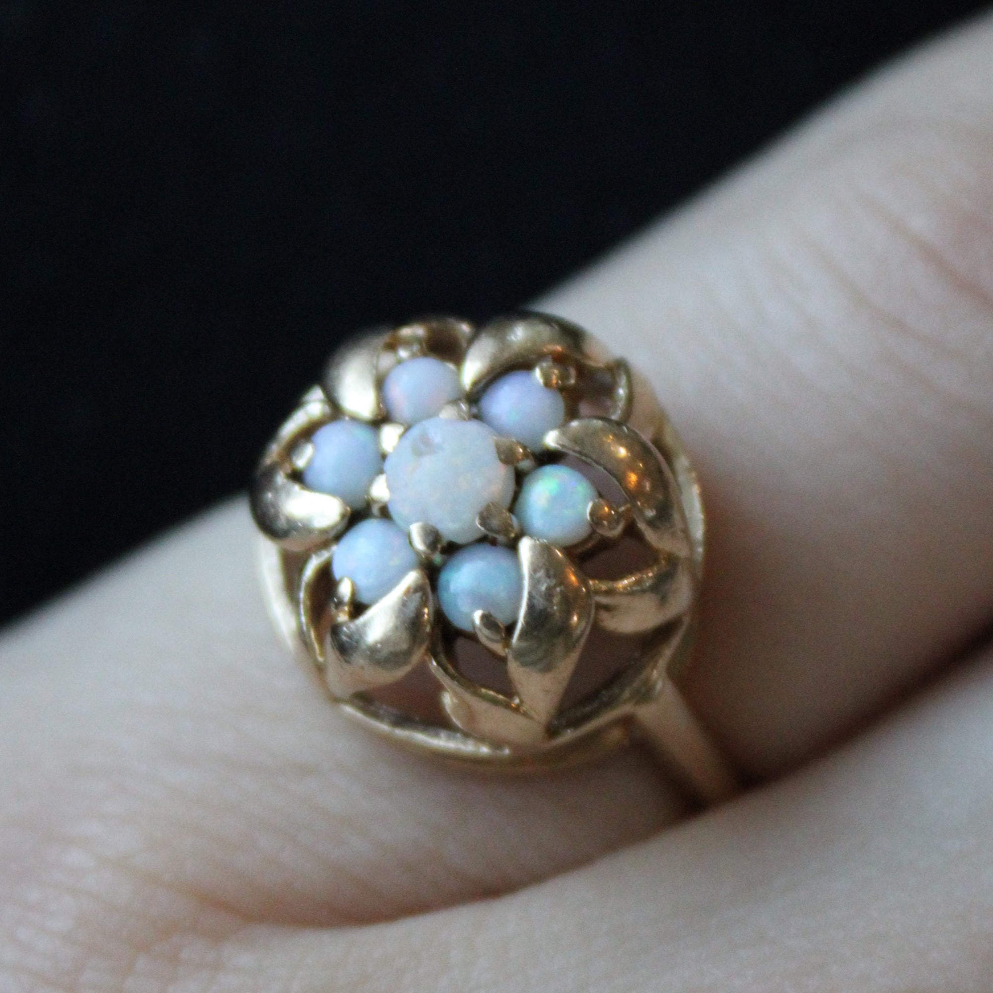 Opal Cocktail Ring | 0.24ctw | SZ 6.25 |