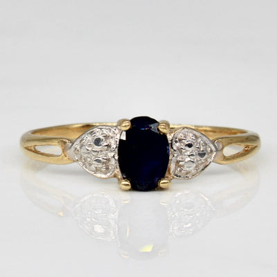 Synthetic Sapphire Ring | 0.47ct | SZ 6.75 |