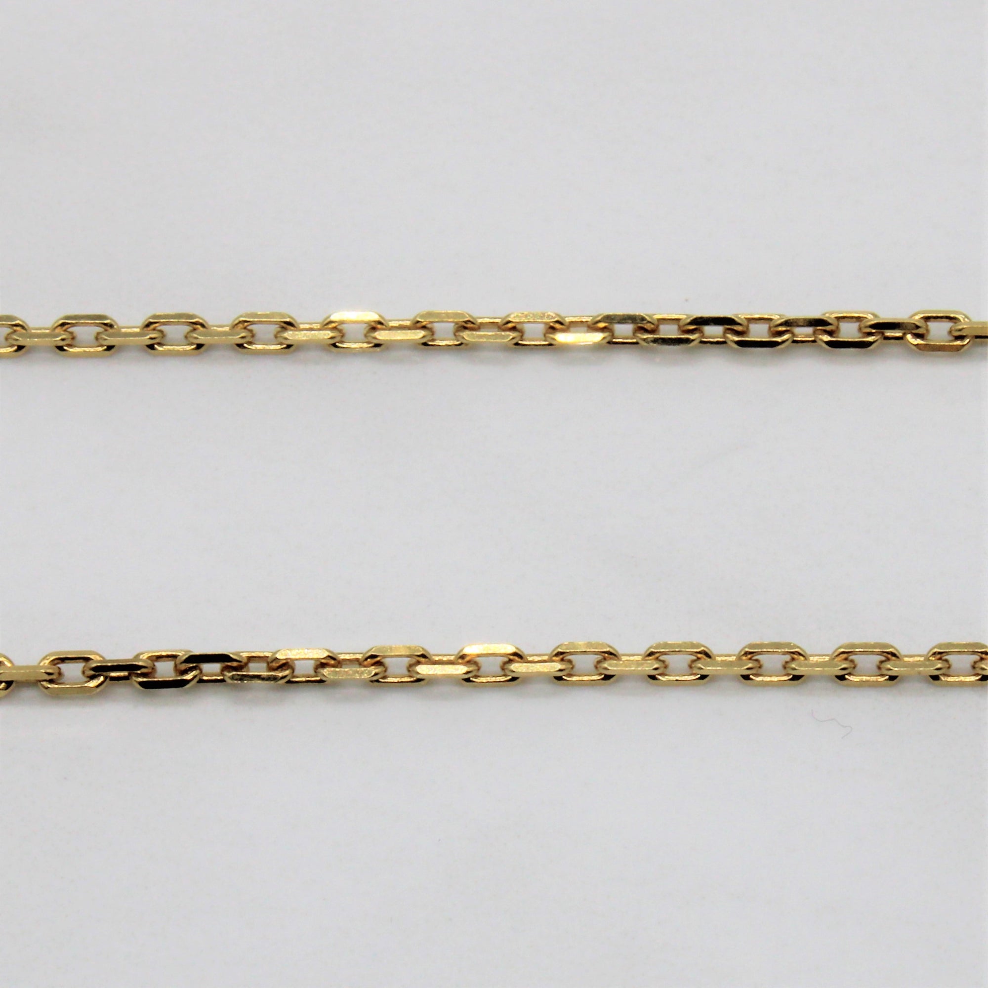 Diamond Drop Plate Necklace | 0.33ctw | 17