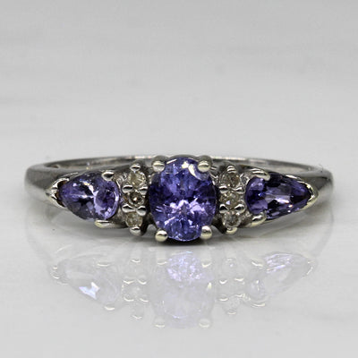 Tanzanite & Diamond Ring | 0.36ctw, 0.03ctw | SZ 7 |