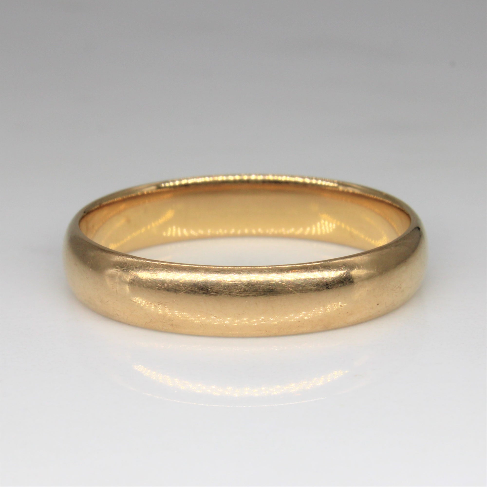 Yellow Gold Comfort Fit Band | SZ 12.75 |
