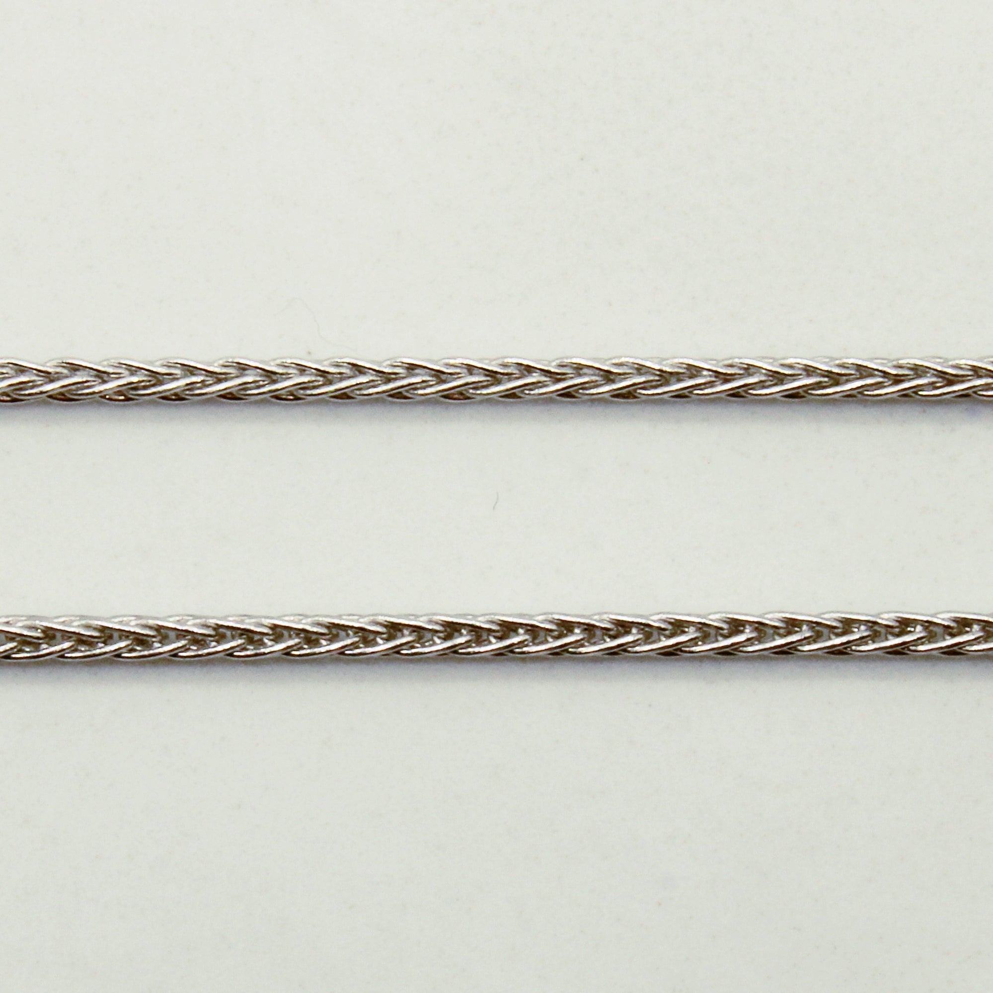 14k White Gold Wheat Chain | 16" |