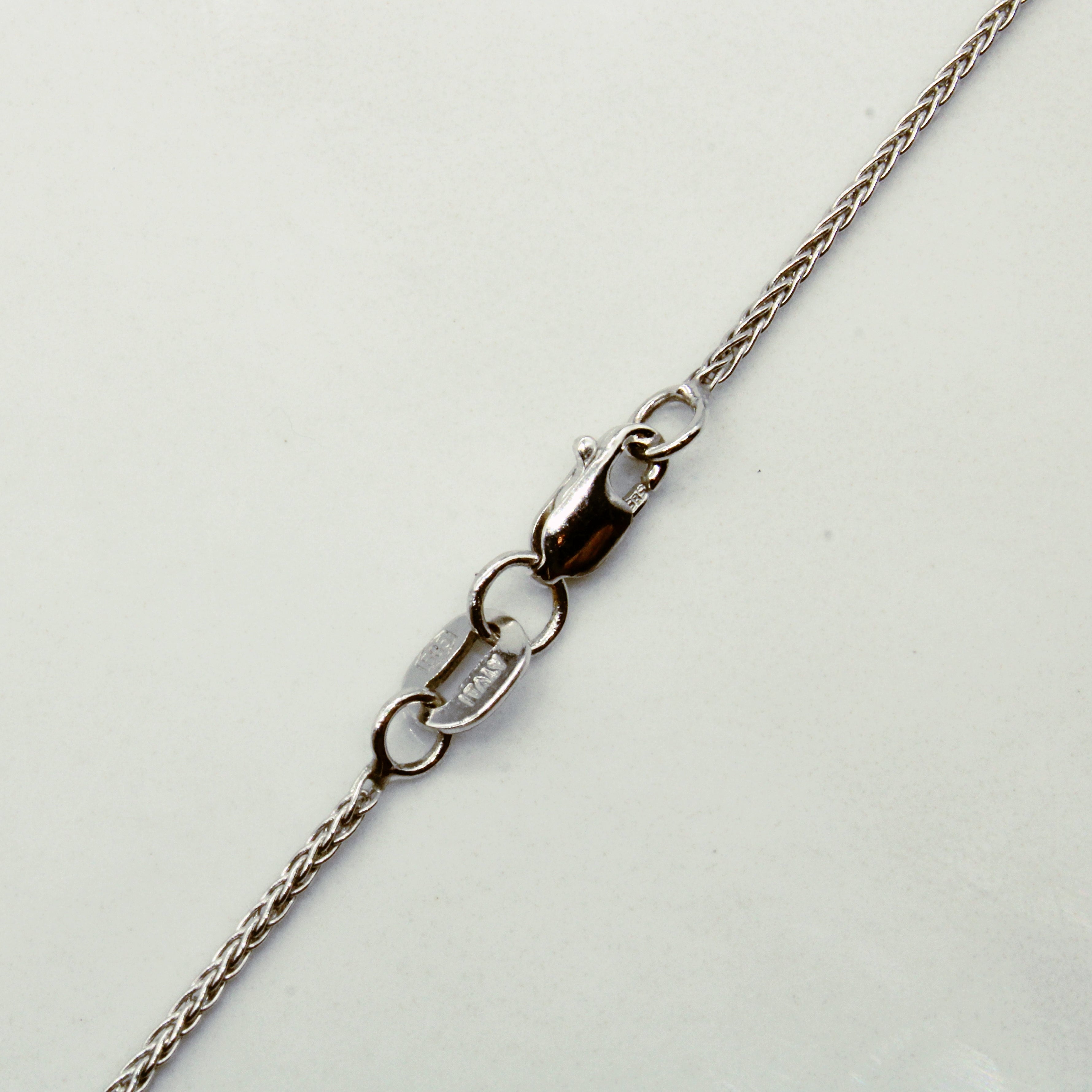 14k White Gold Wheat Chain | 16" |