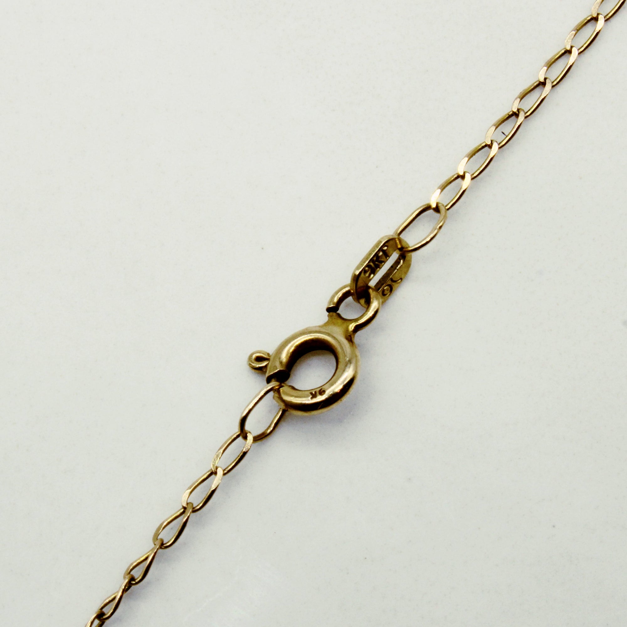 9k Yellow Gold Necklace | 20