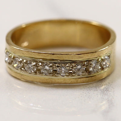 Semi Eternity Diamond Ring | 0.24ctw | SZ 4.5 |