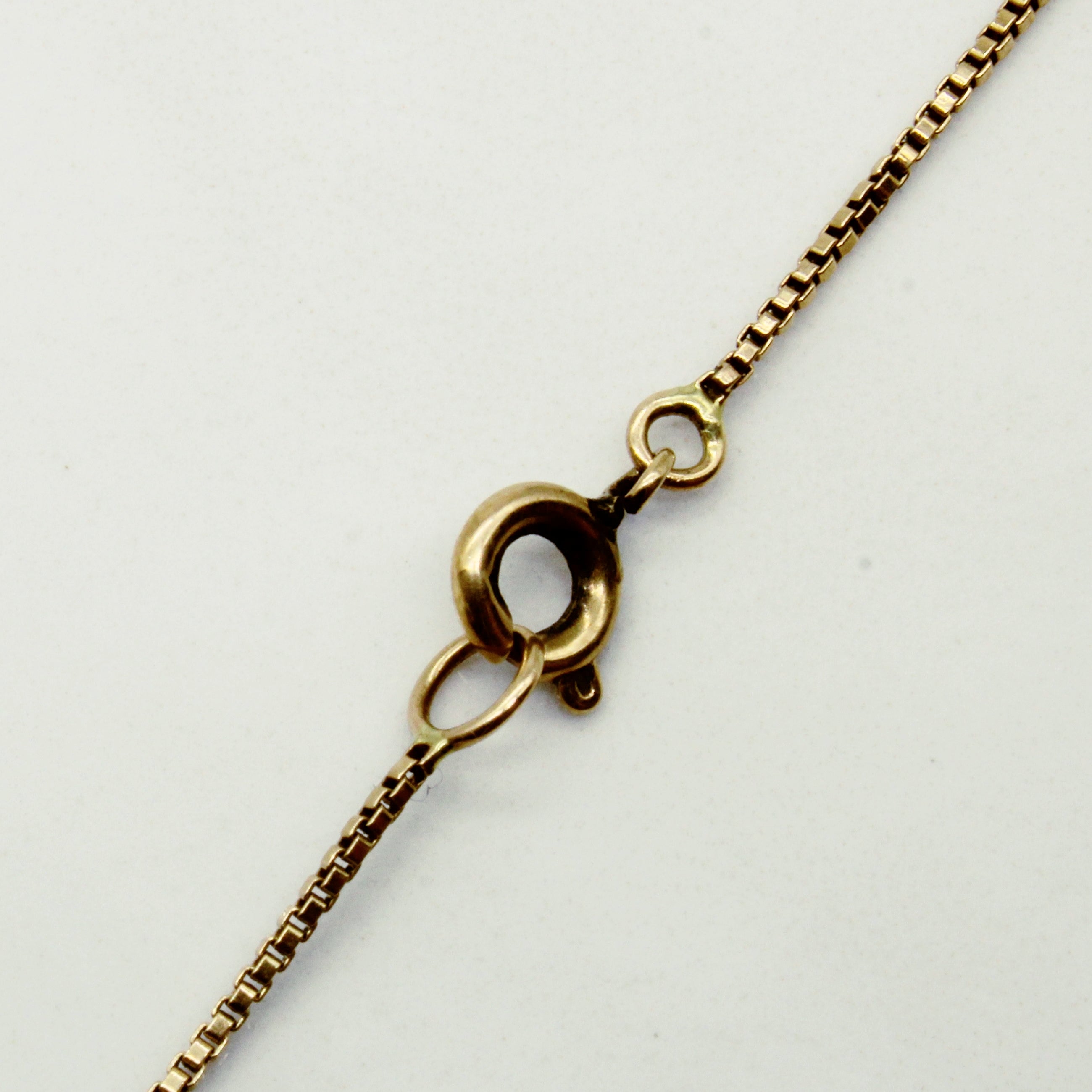 10k Yellow Gold Box Link Chain | 21" |