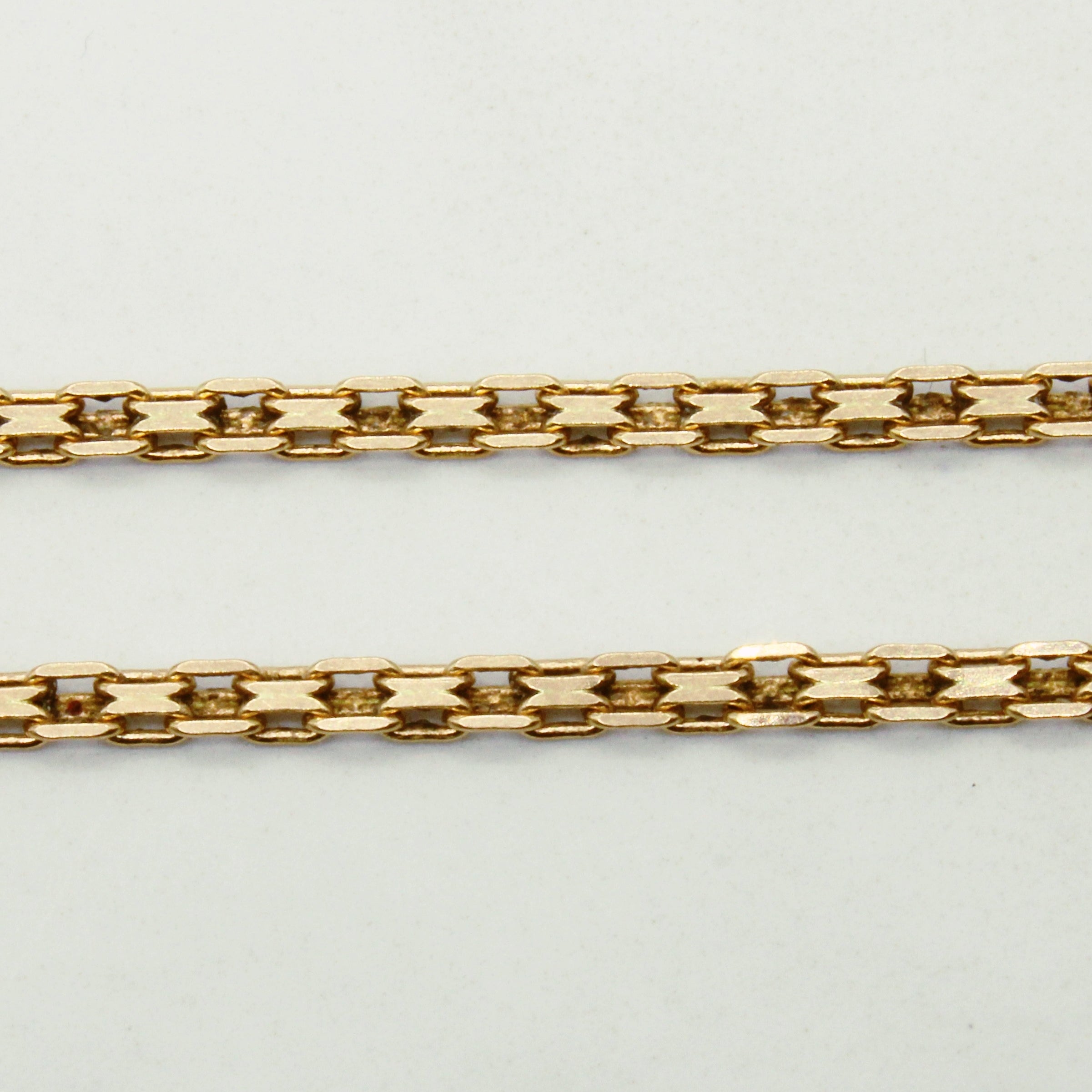 14k Yellow Gold Flat Link Chain | 20" |