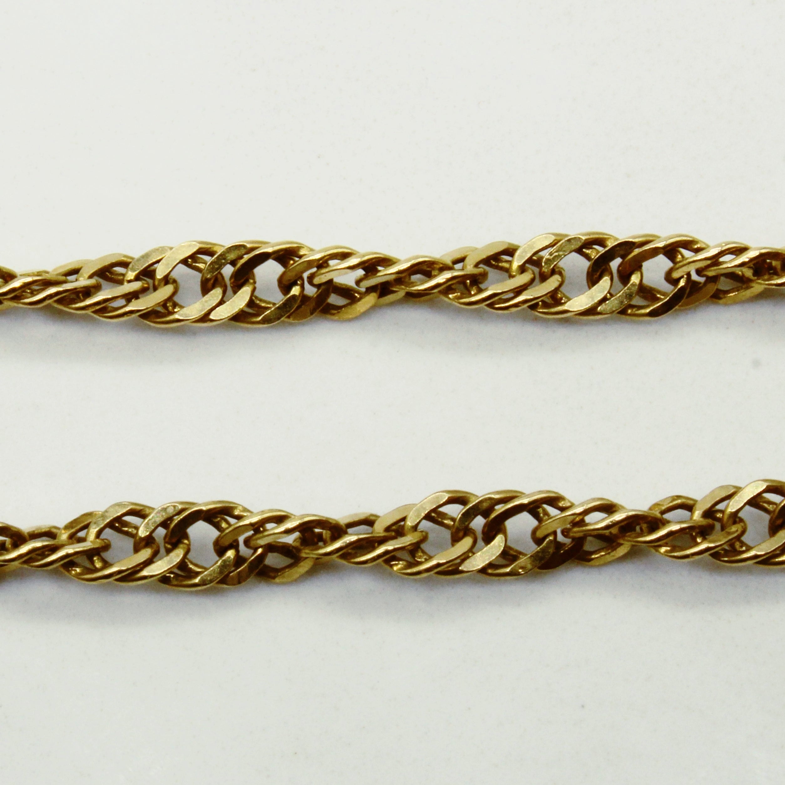 18k Yellow Gold Wheat Chain | 22" |