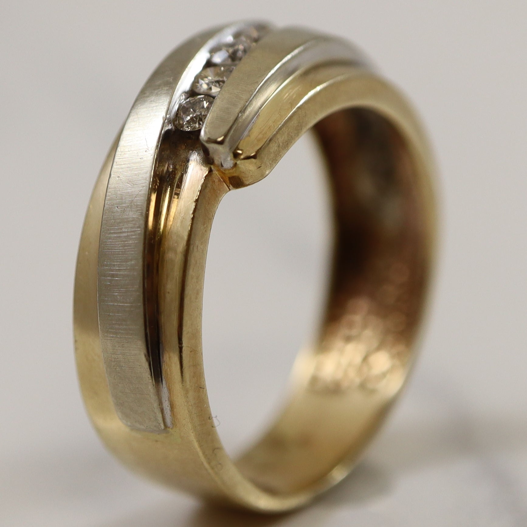 Five Stone Bypass Ring | 0.24ctw | SZ 8.5 |