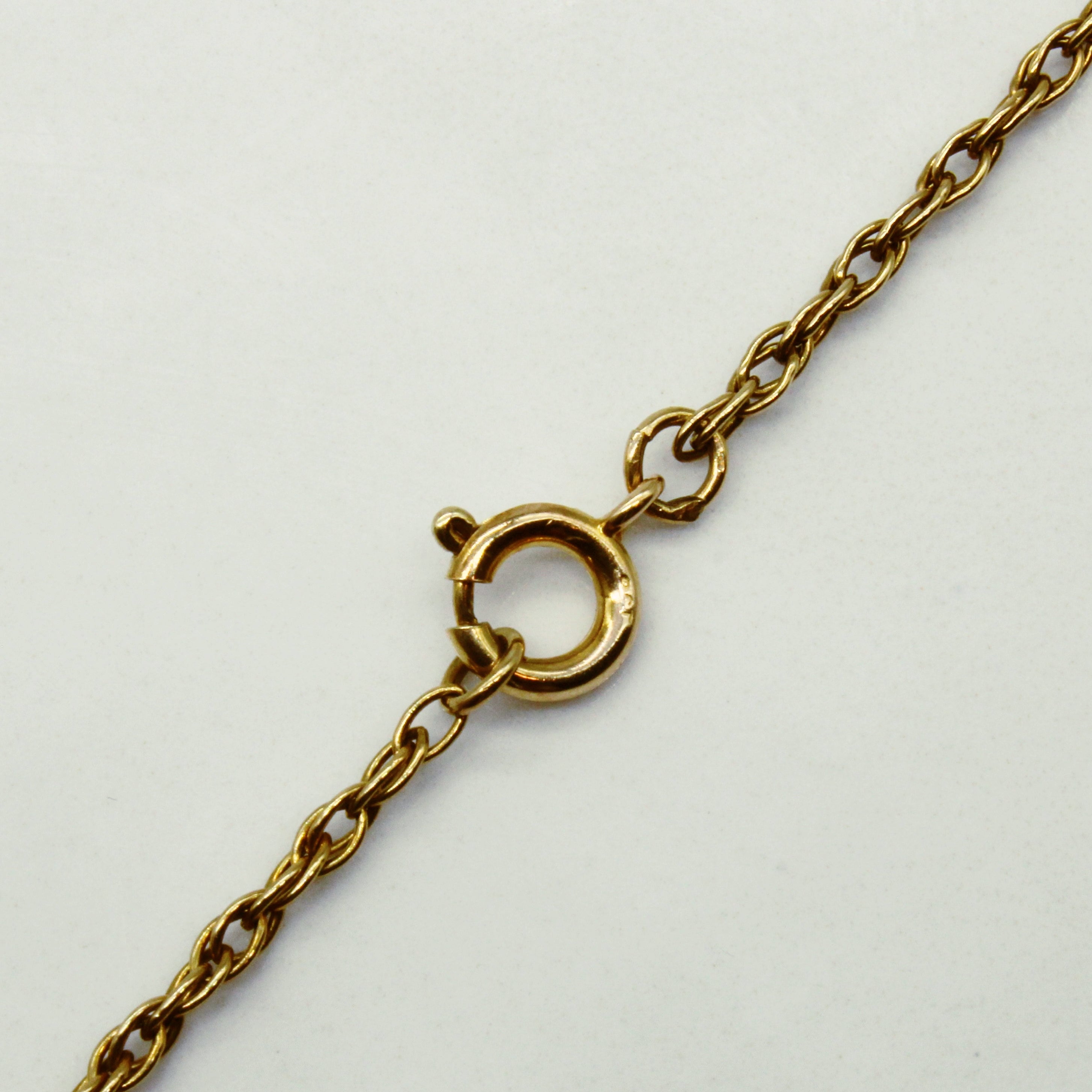 10k Yellow Gold Necklace | 20" |