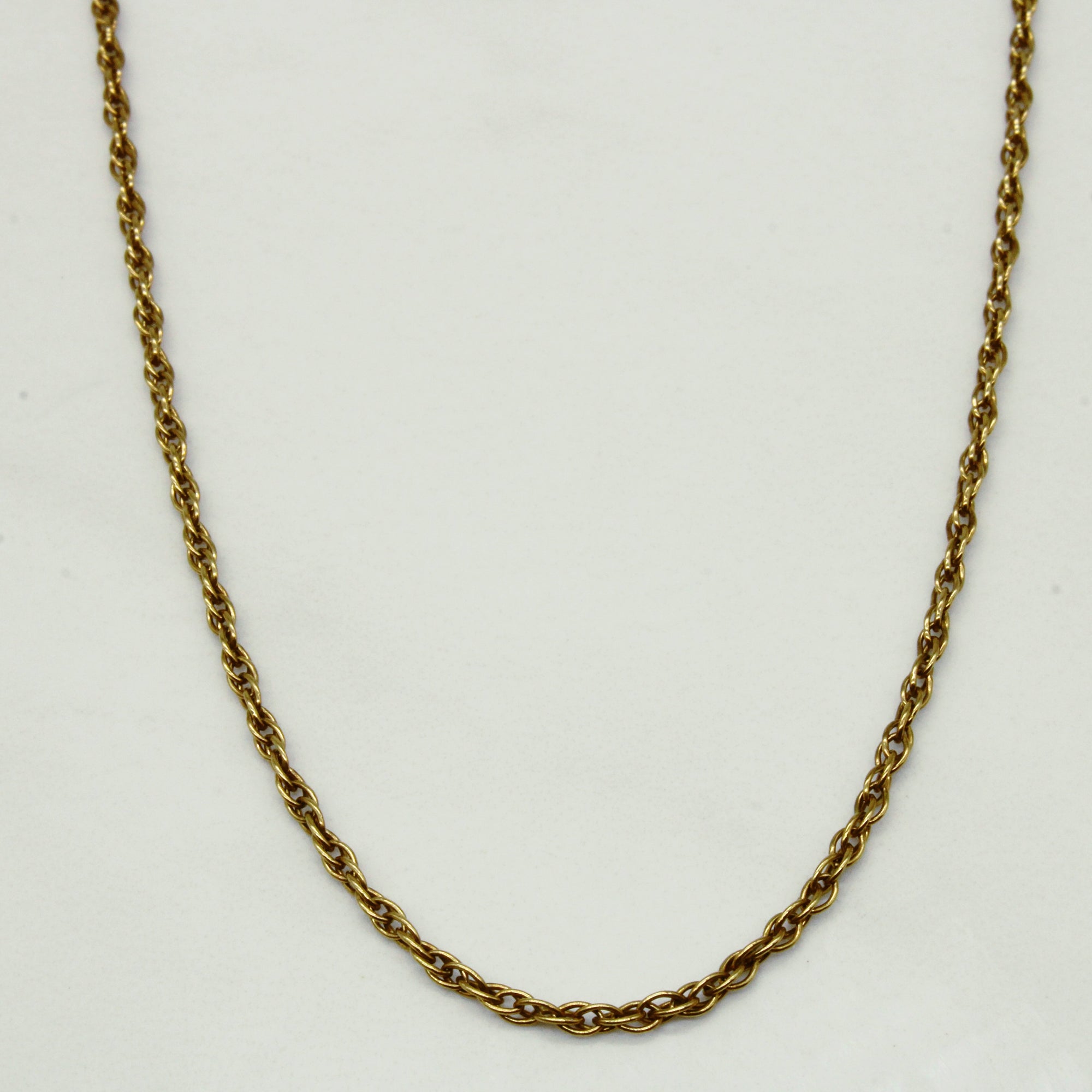 10k Yellow Gold Necklace | 20