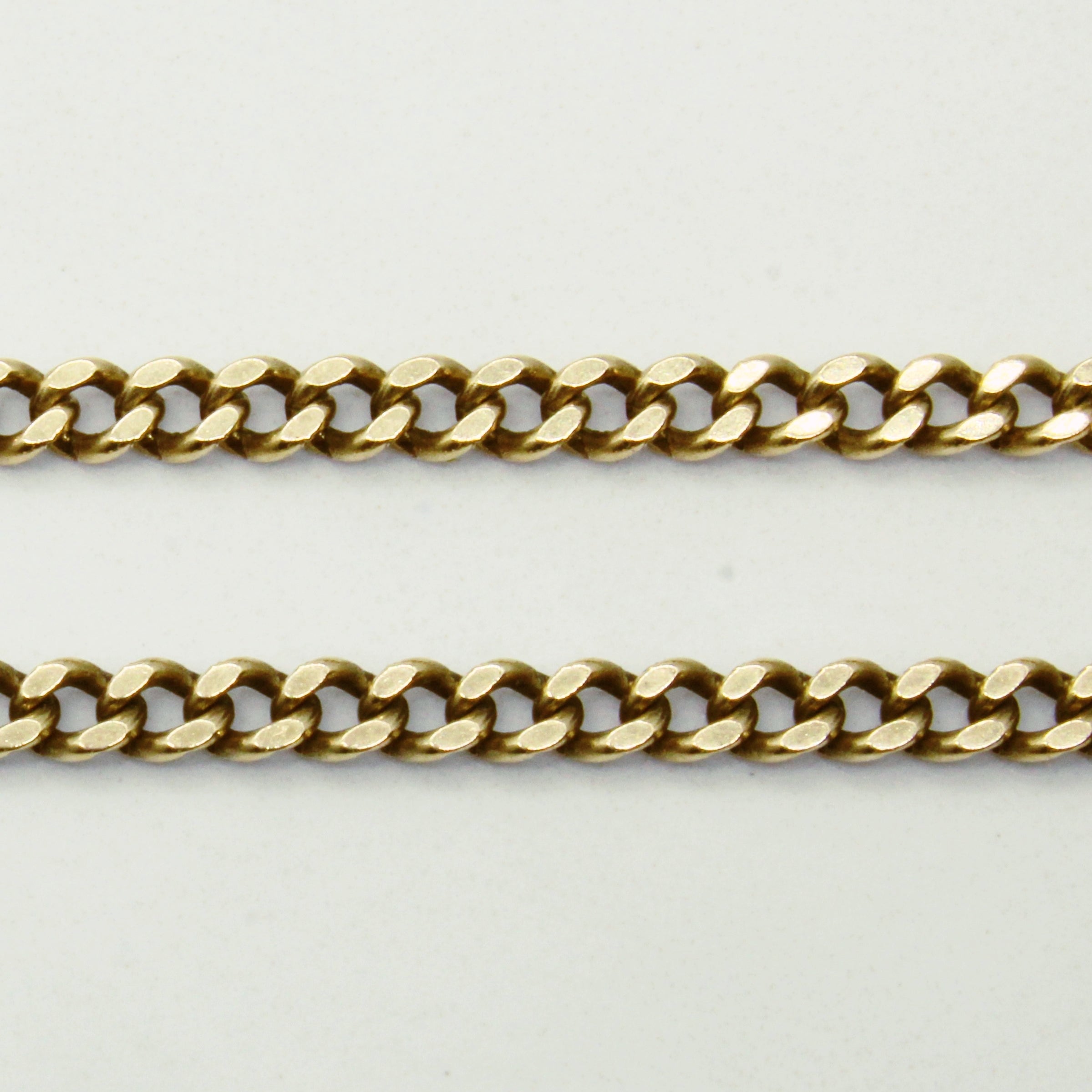 10k Yellow Gold Curb Link Chain | 22" |