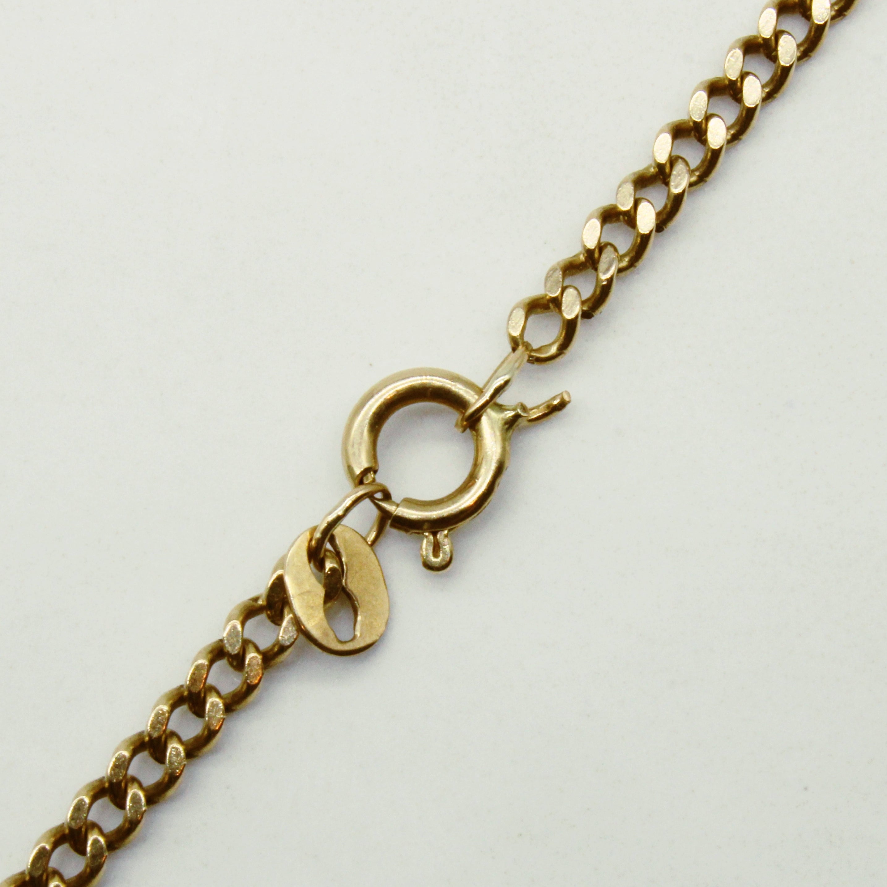 10k Yellow Gold Curb Link Chain | 22" |