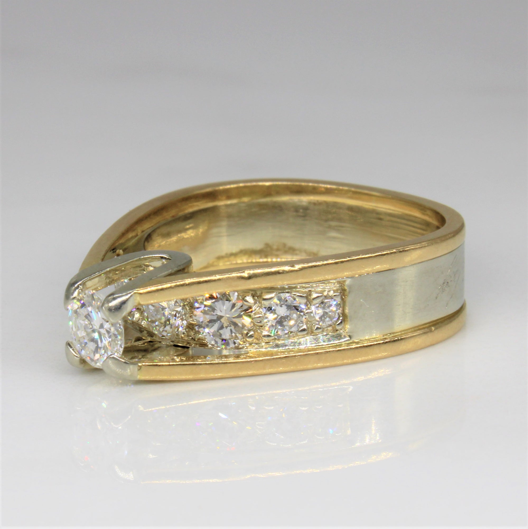 Cathedral Diamond Ring | 1.00ctw | SZ 7 |