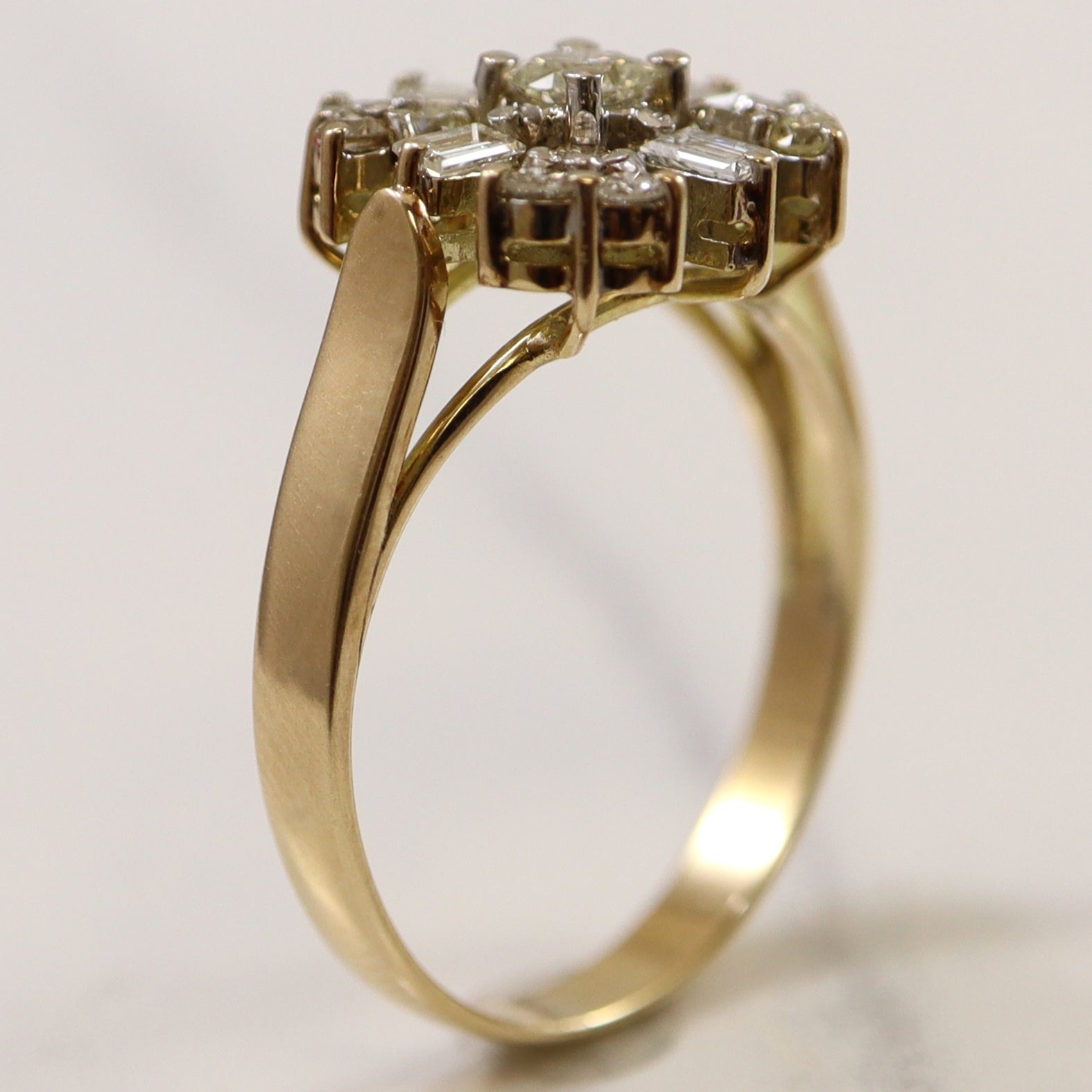 Diamond Ring & Diamond Earrings Set | 1.64ctw | SZ 7.75 |