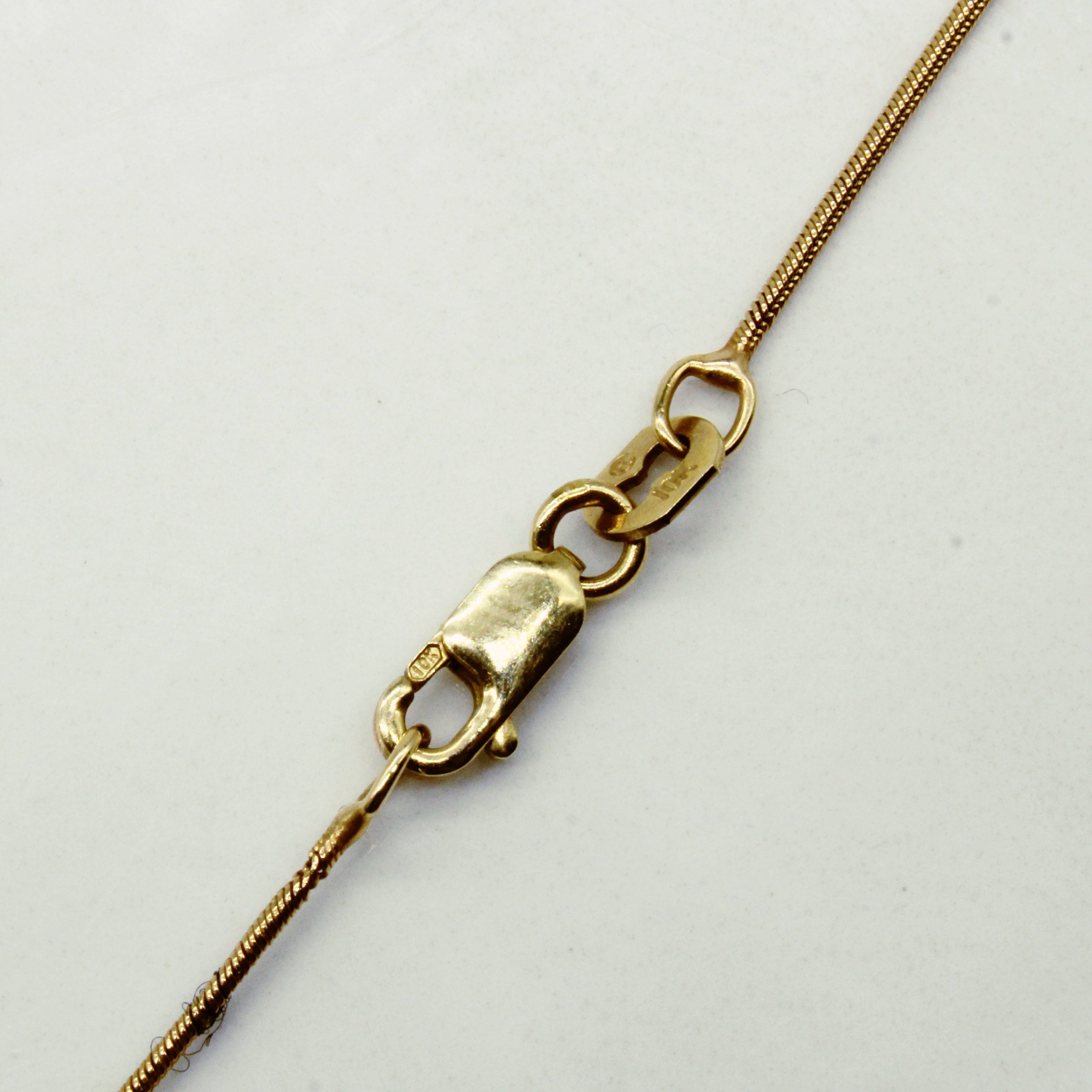 10k Yellow Gold Snake Chain | 17" |