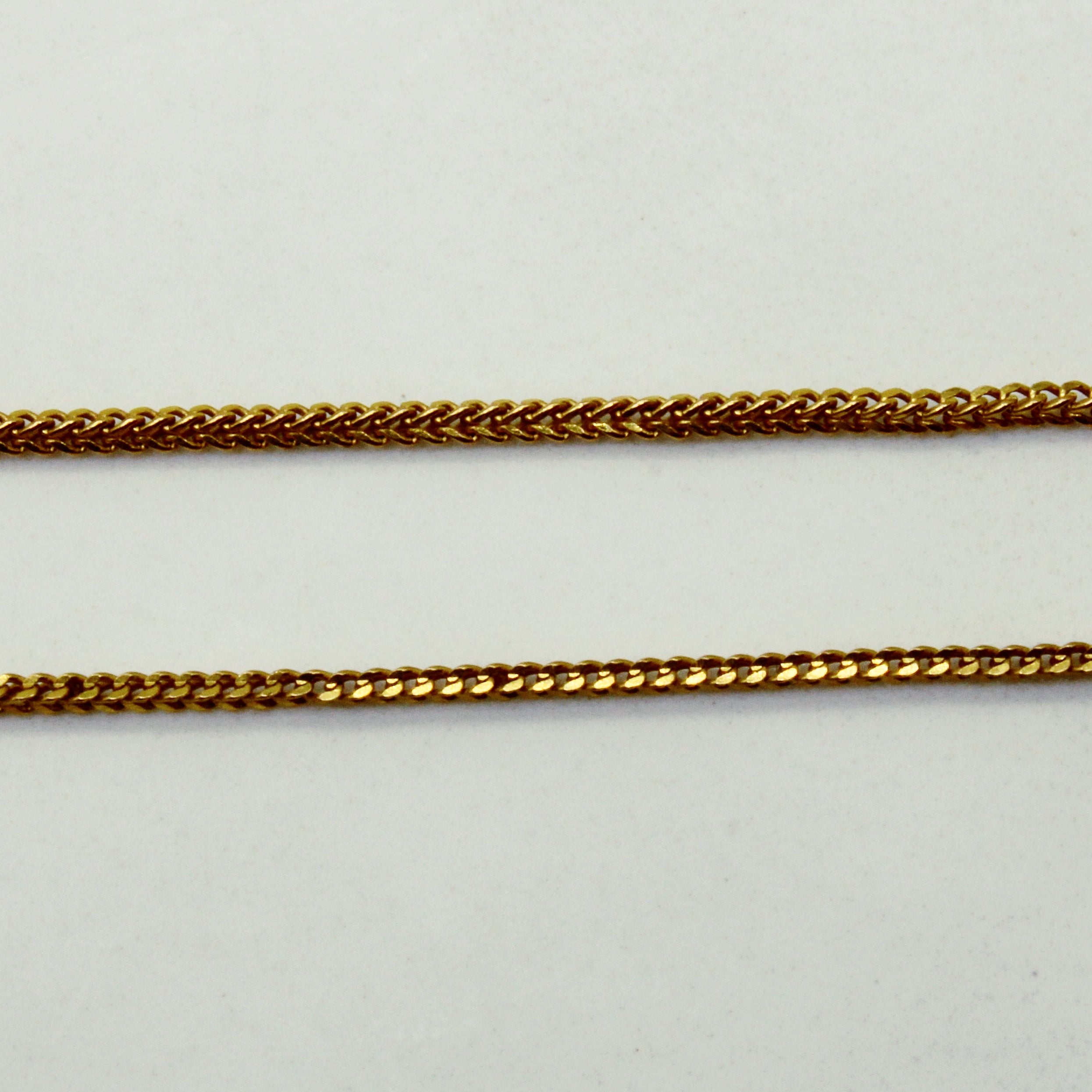 9k Yellow Gold Box Link Chain | 15" |