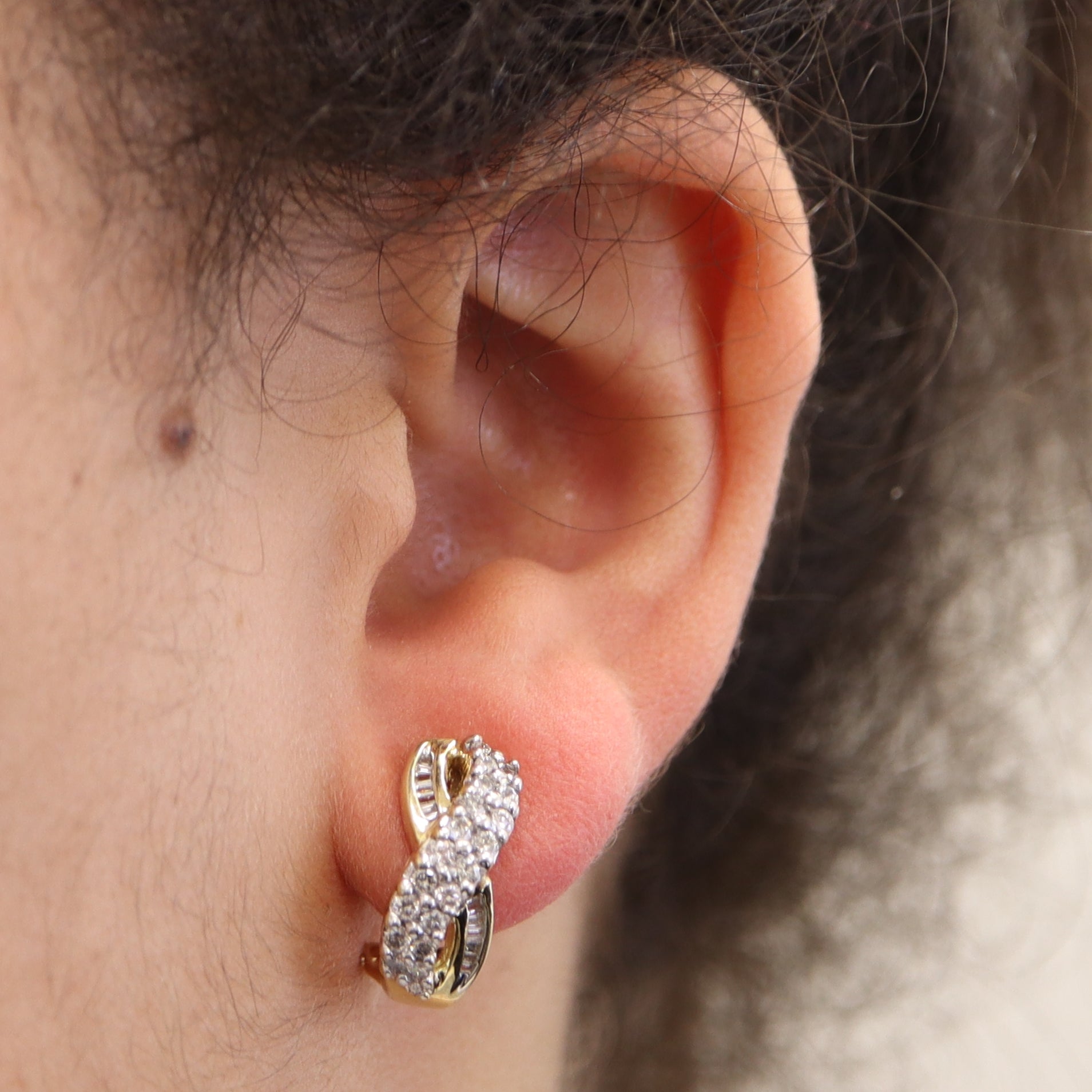 Twisted Diamond Clip Earrings | 0.66ctw |