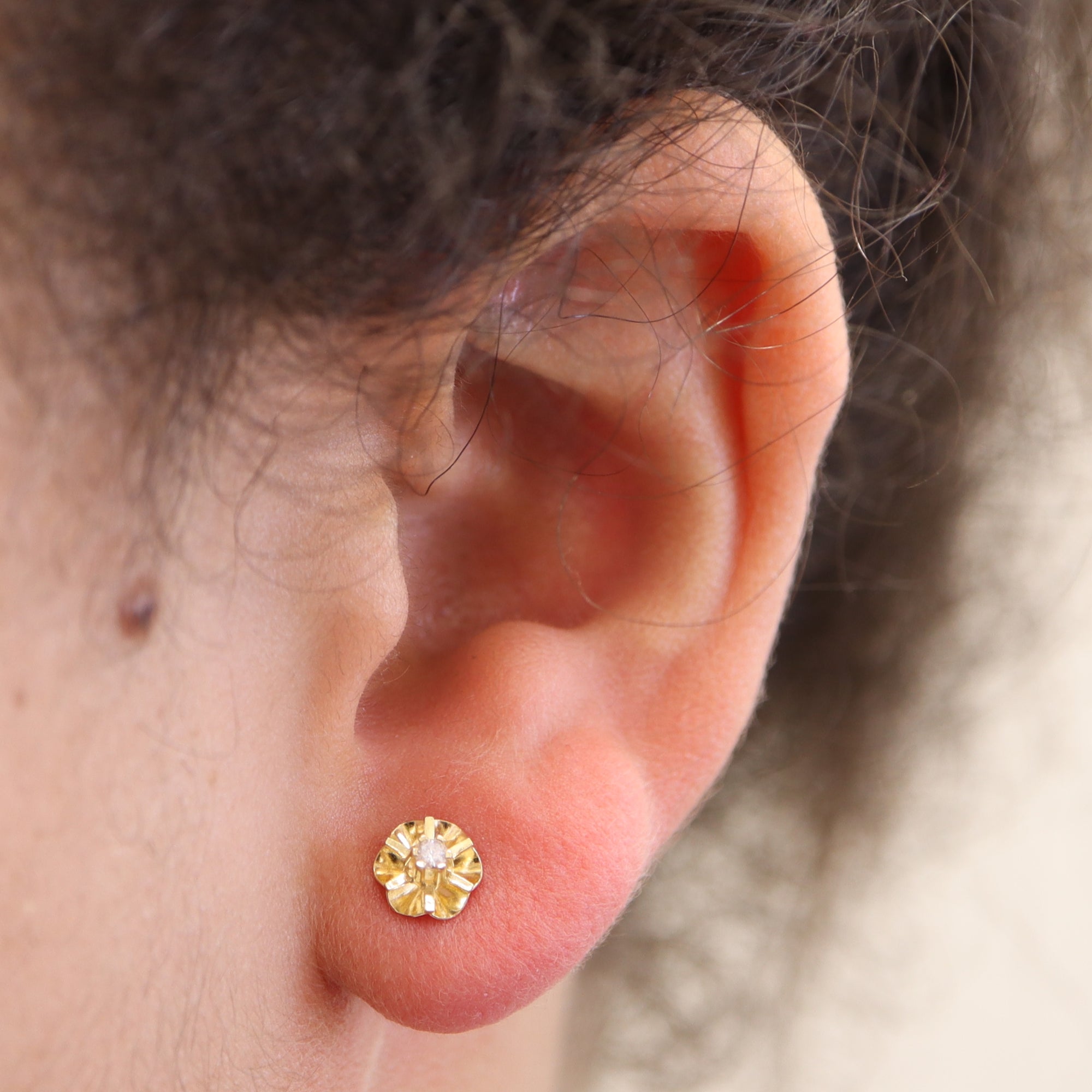 Diamond Stud Earrings | 0.05ctw |