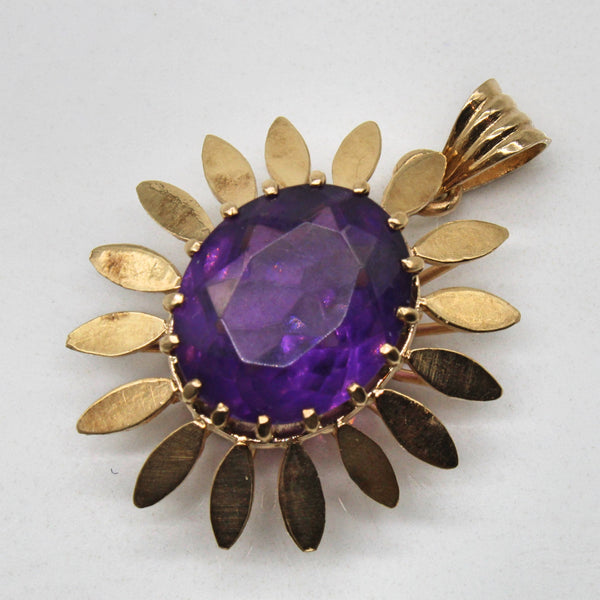 Purple Glass Pendant | 5.23ct |