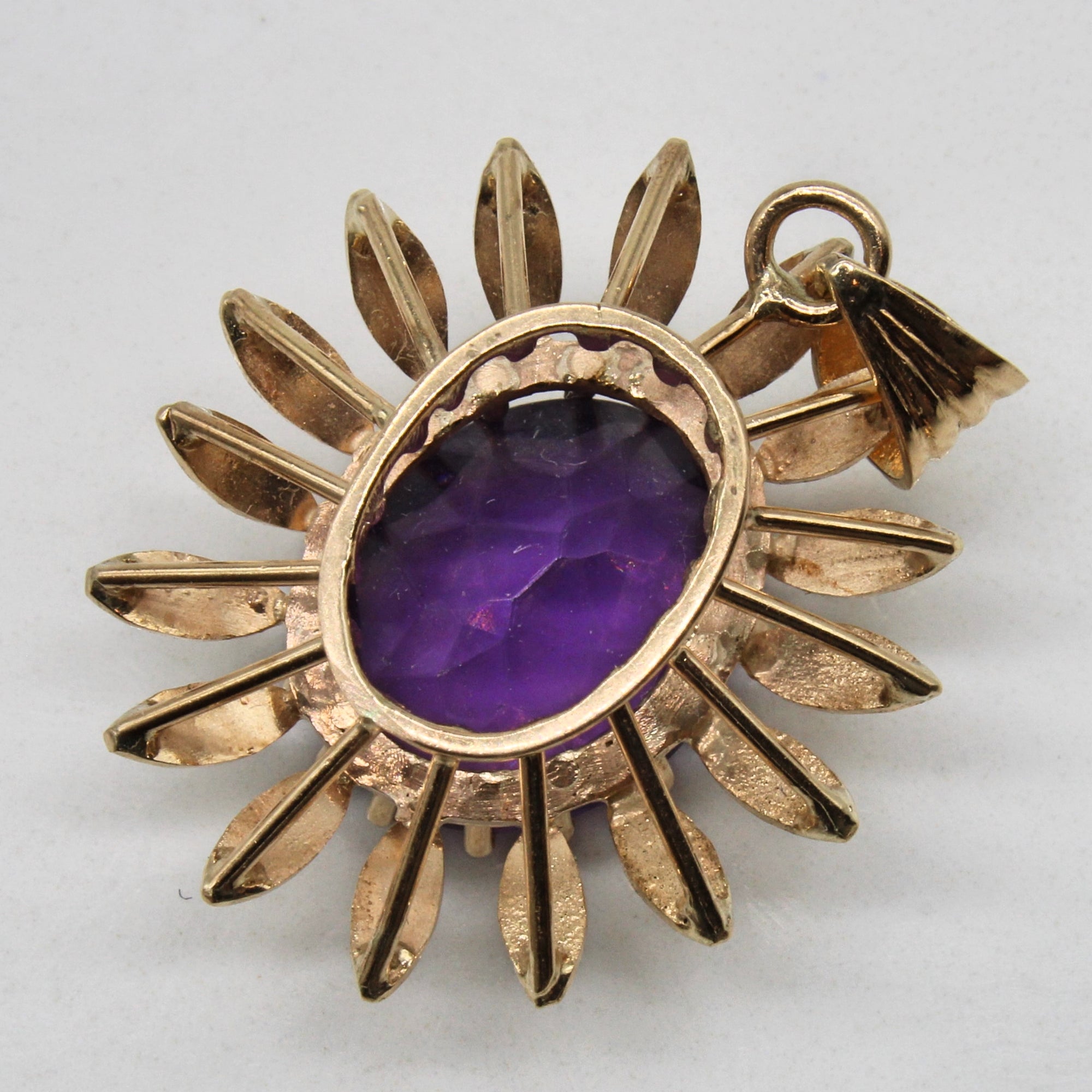 Purple Glass Pendant | 5.23ct |