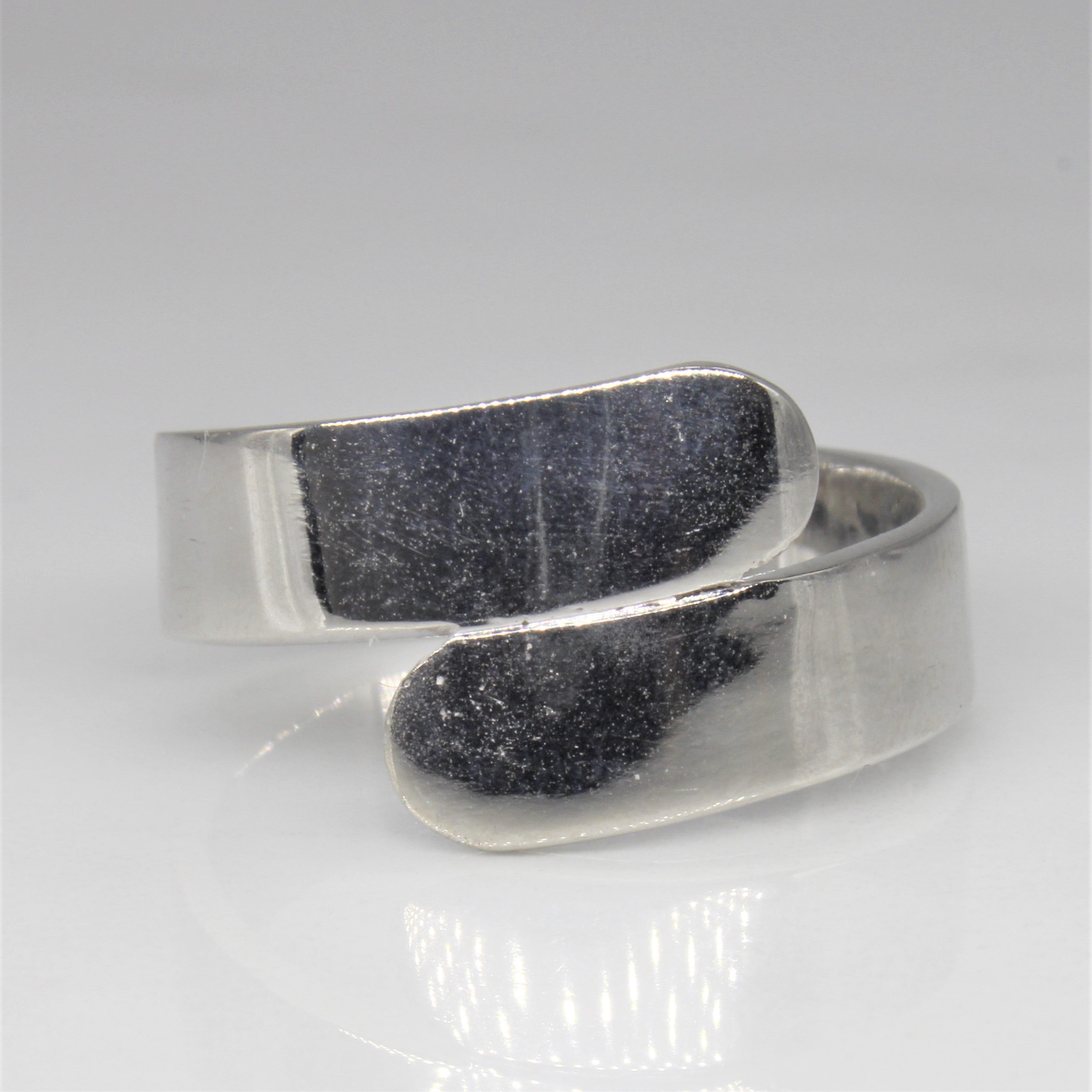 White Gold Wrap Ring | SZ 10 |