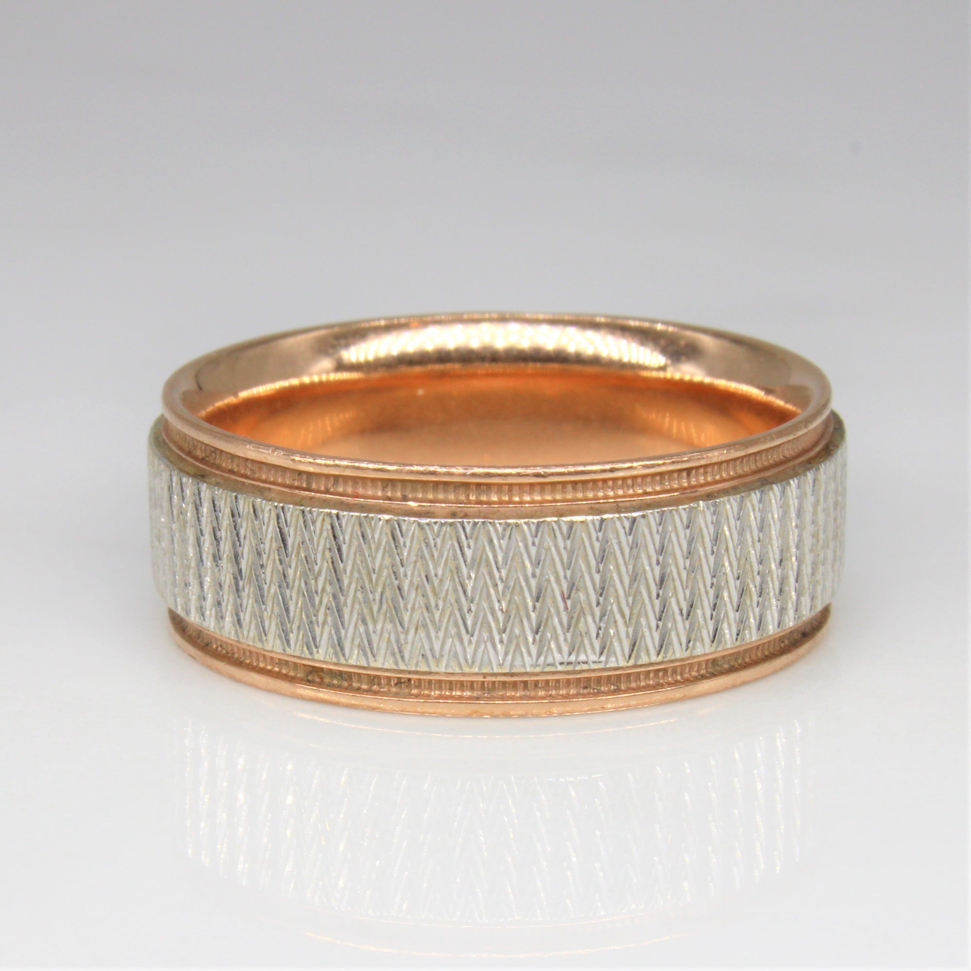 Michael Hill' Two Tone Patterned Ring | SZ 10 |