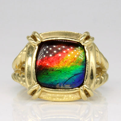 Ammolite Cocktail Ring | 1.94ct | SZ 7 |