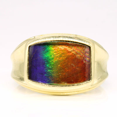Ammolite Cocktail Ring | 2.50ct | SZ 10.75 |