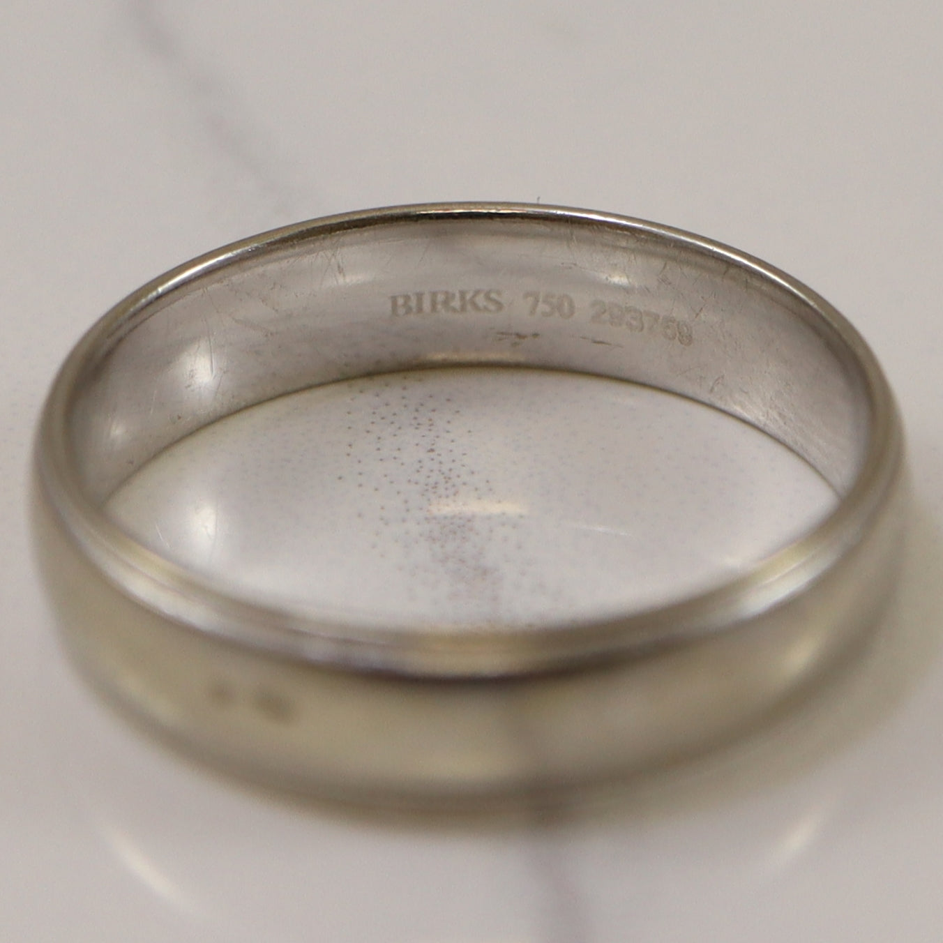 Birks' White Gold Ring | SZ 10 |