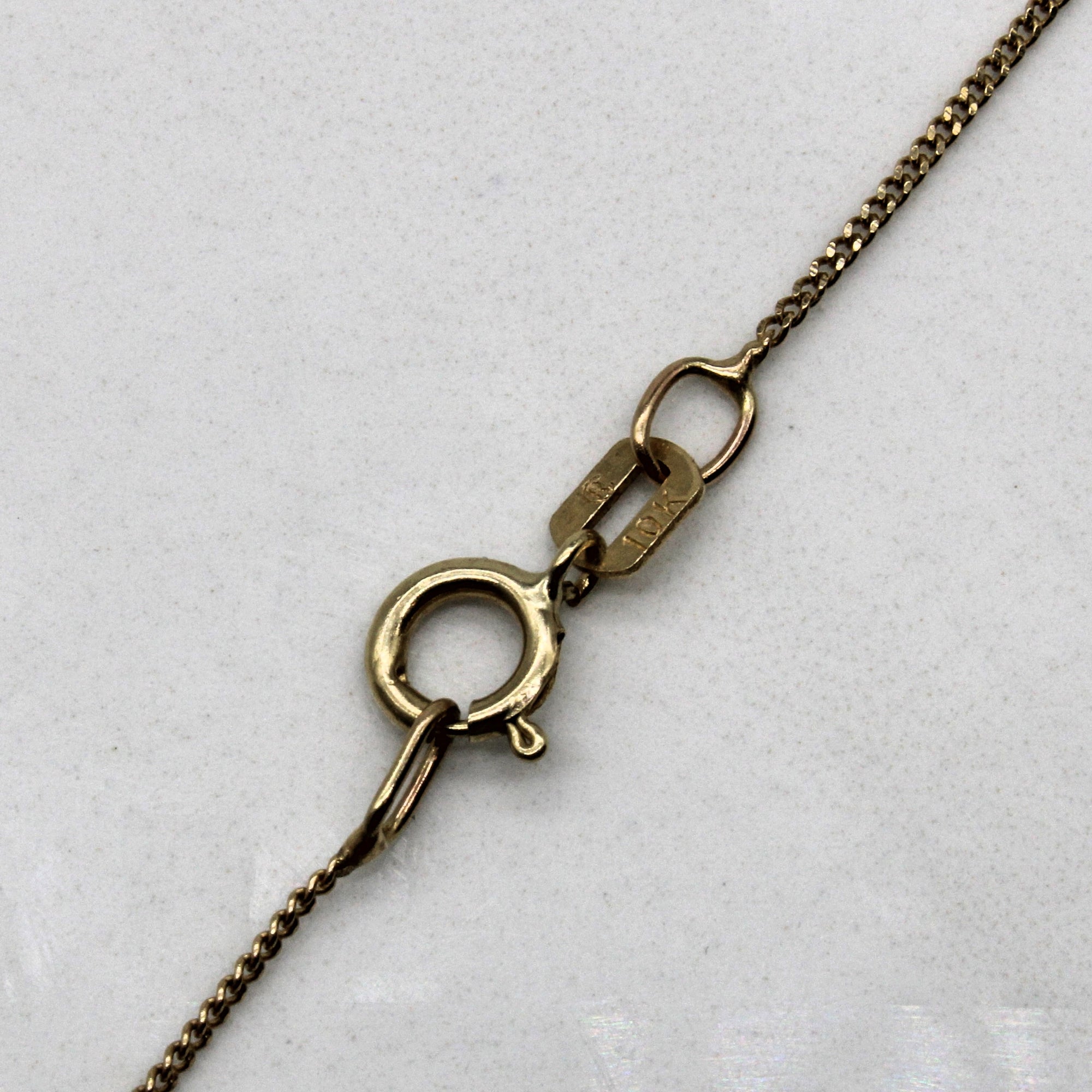 Garnet & Diamond Heart Necklace | 0.75ct, 0.02ctw |