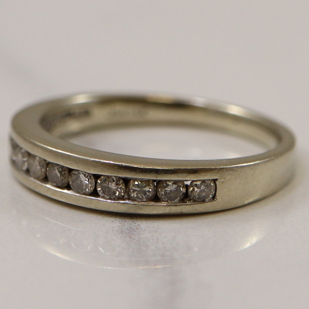 Channel Set Semi Eternity Diamond Ring | 0.25ctw | SZ 4.75 |