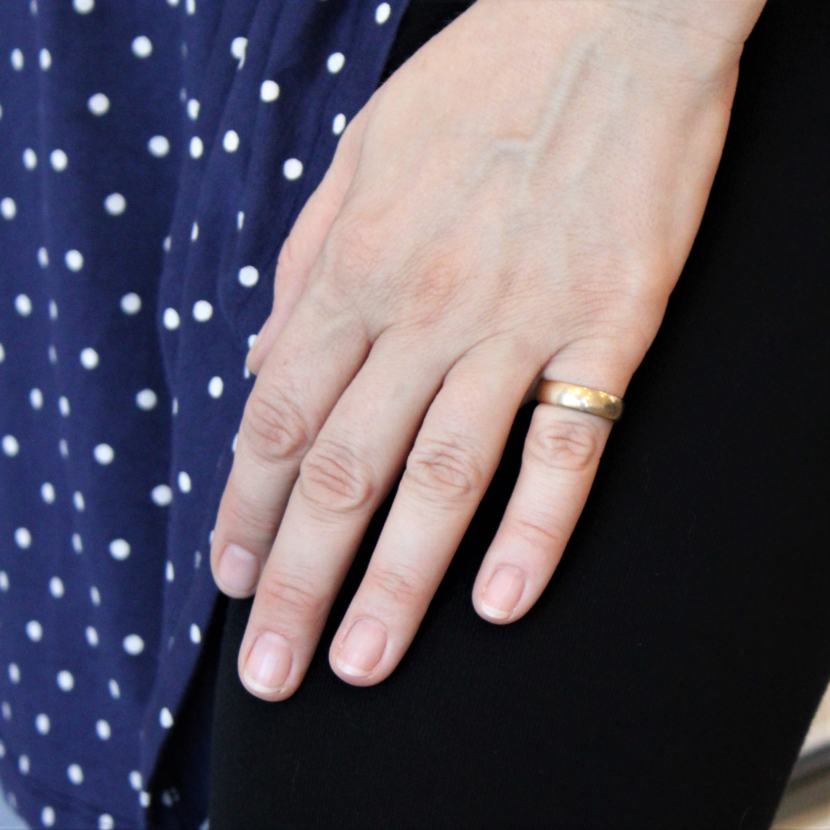 Gold Comfort Fit Band | SZ 6.25 |