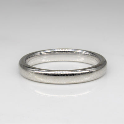14k White Gold Band | SZ 5.5 |