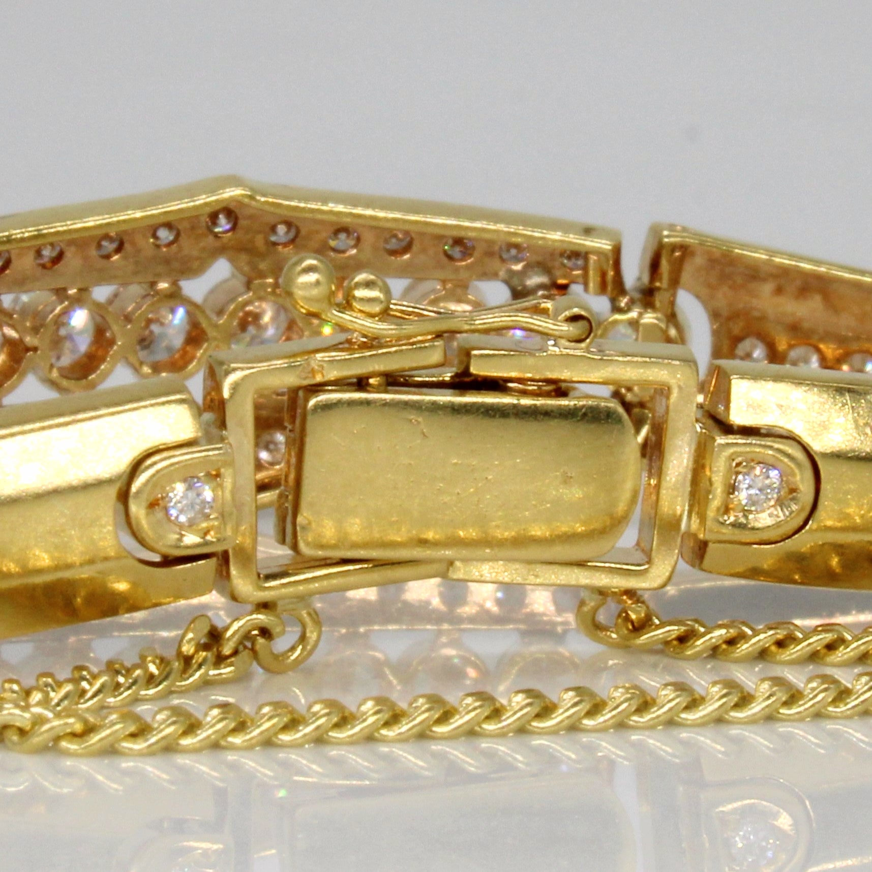 Bracelet cocktail en diamants | 1,73 ct | 17,8 cm | 