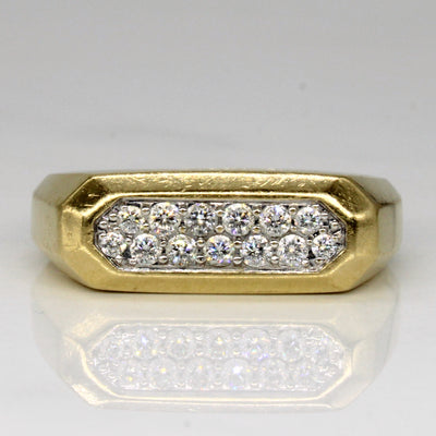 David Yurman' Diamond Cluster Ring | 0.32ctw | SZ 9 |