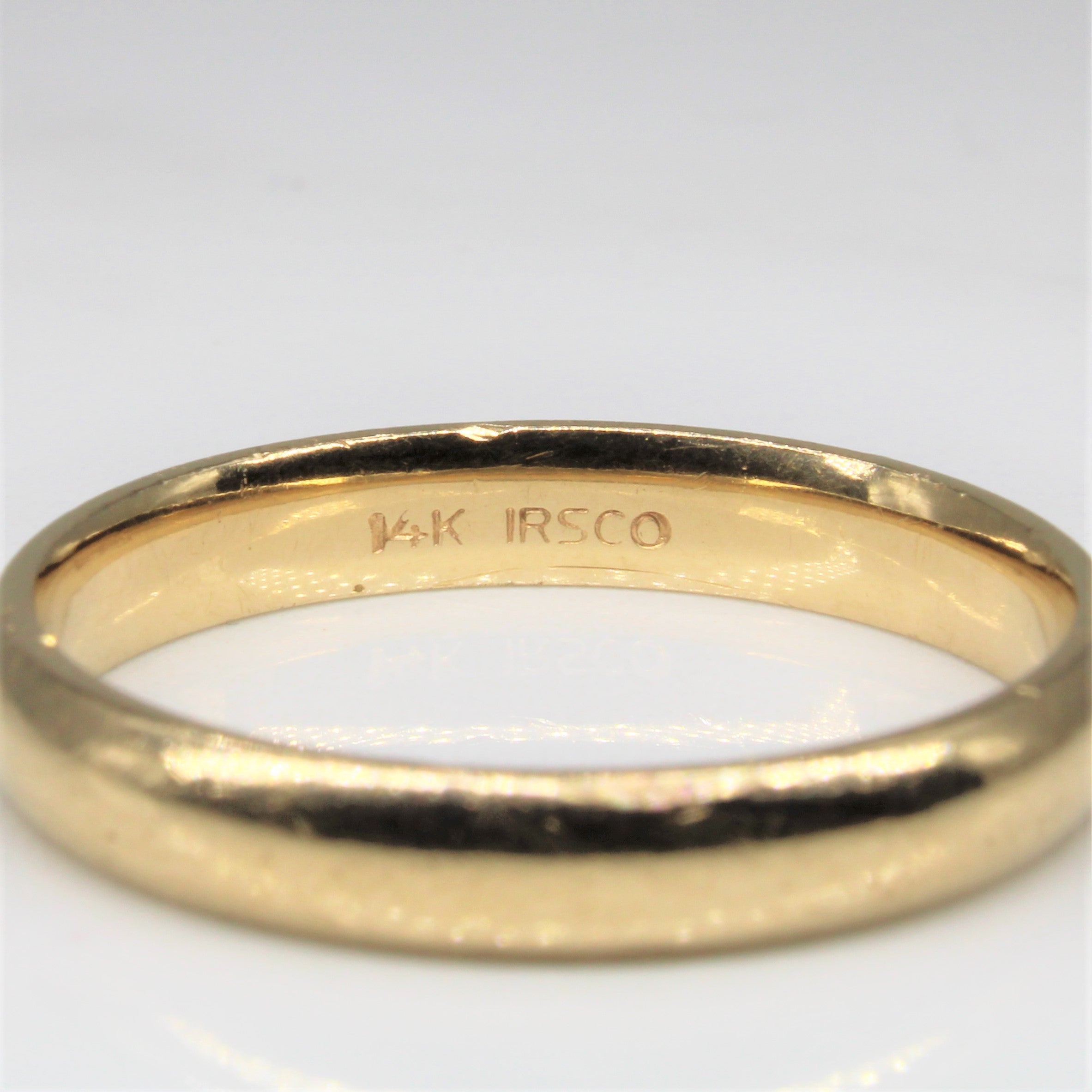 Classic Yellow Gold Band | SZ 12.25 |