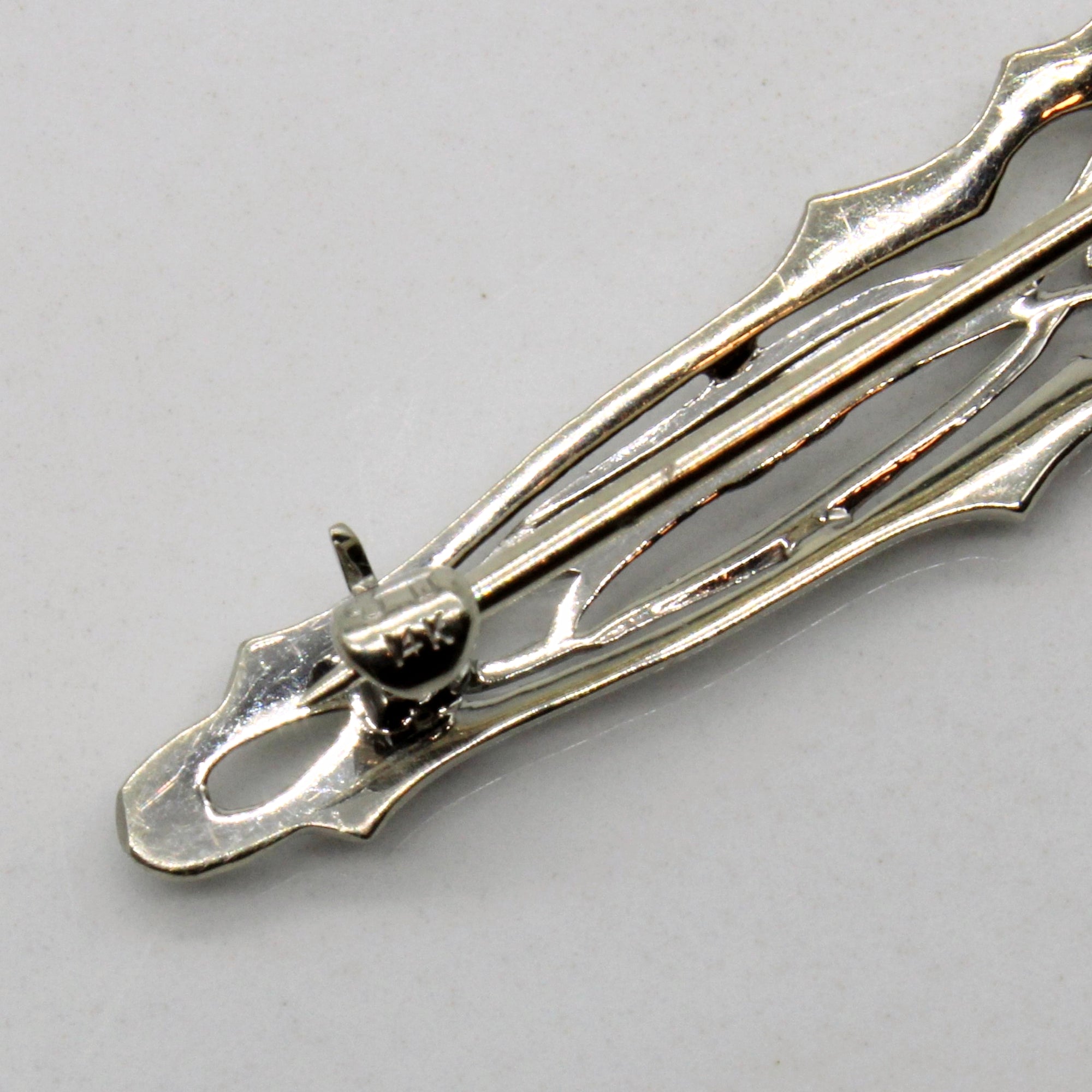 Art Deco Diamond Brooch | 0.04ct |