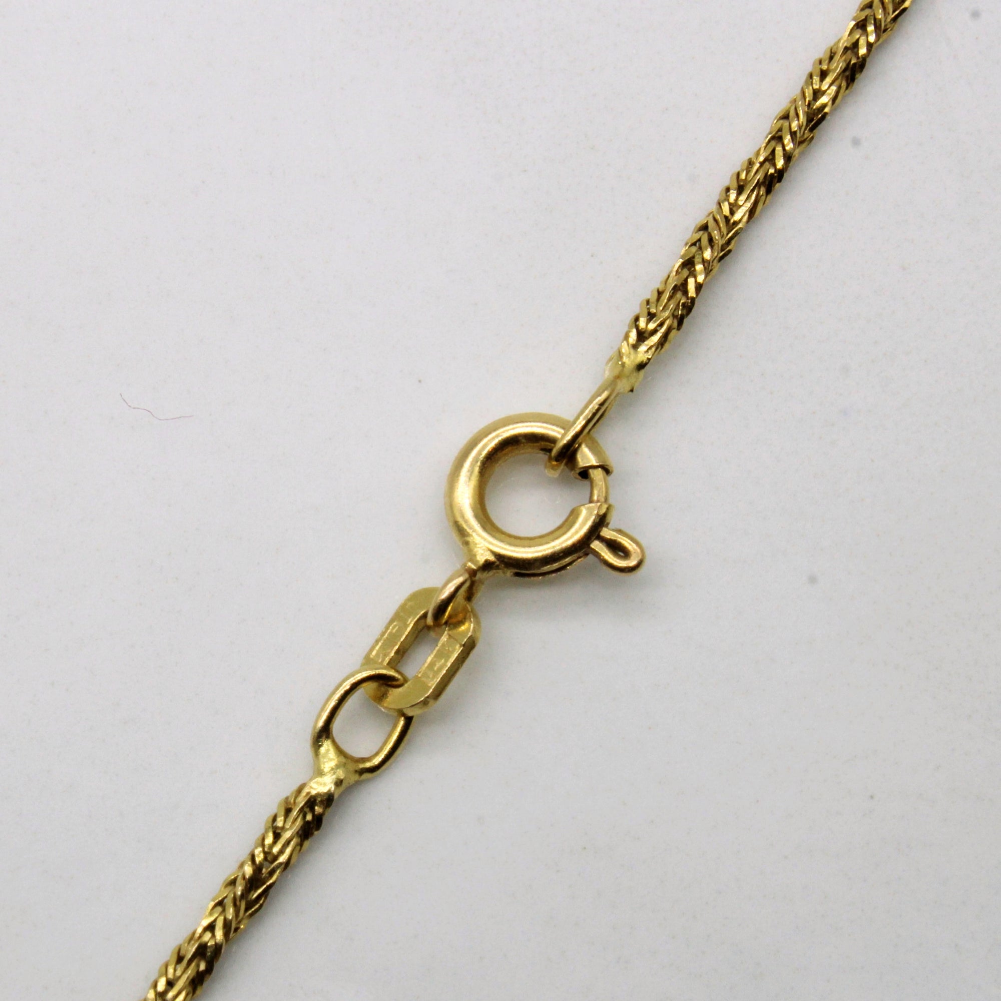 Amethyst & Diamond Necklace | 4.97ct, 0.07ctw | 16