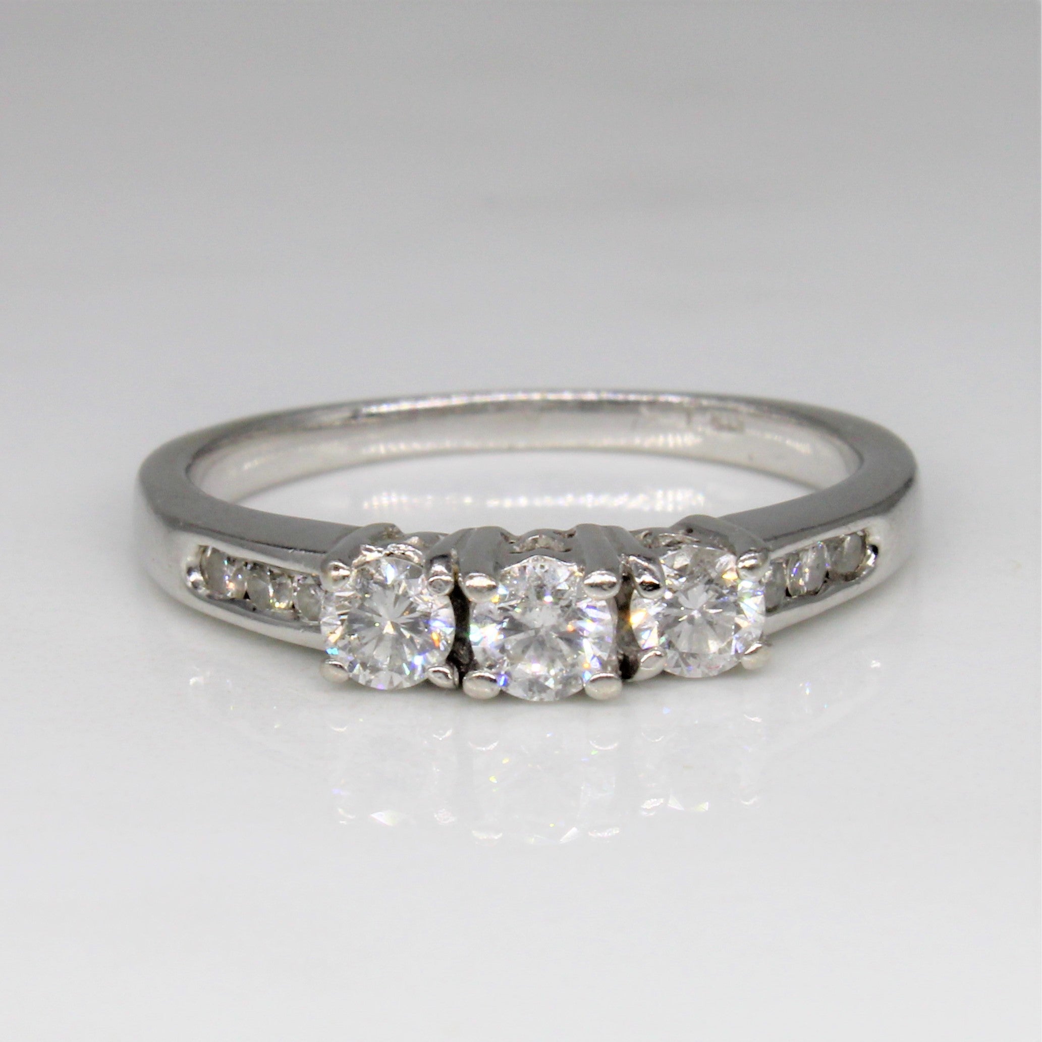 Diamond Journey Ring | 0.50ctw | SZ 5.75 |