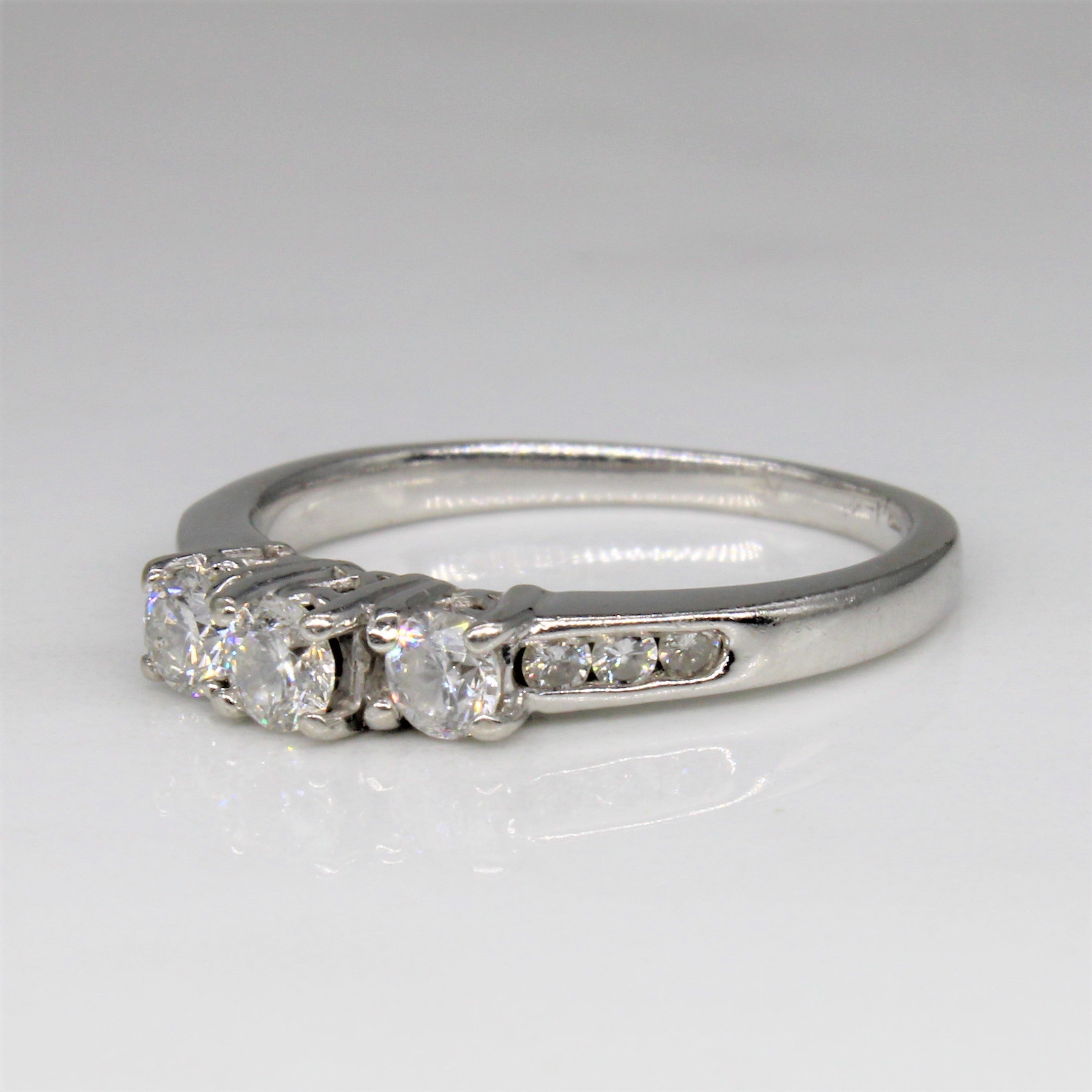 Diamond Journey Ring | 0.50ctw | SZ 5.75 |