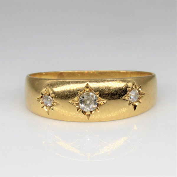 1880s Old Mine Diamond Ring | 0.16ctw | SZ 8 |