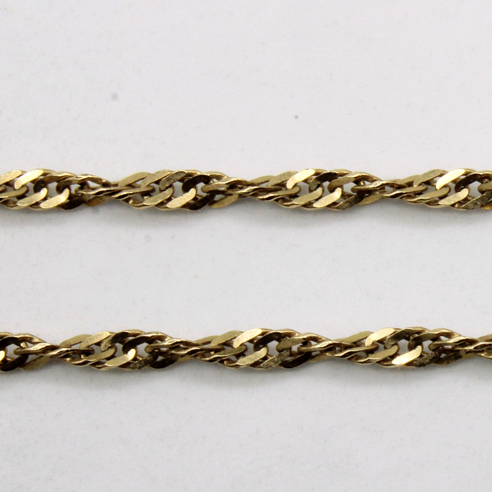 10k Yellow Gold Rope Chain | 16