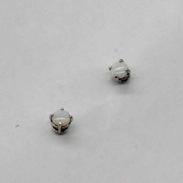 Opal Stud Earrings | 0.10ctw |