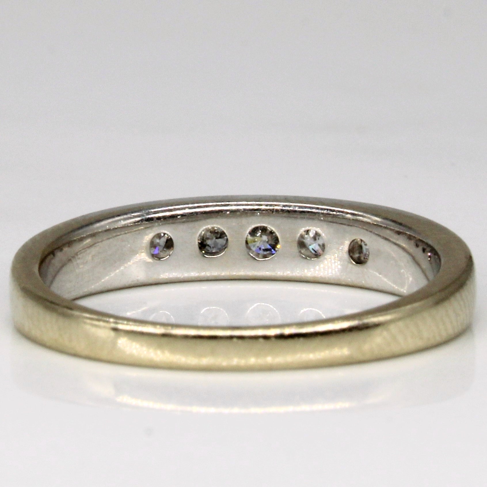 Channel Set Diamond Ring | 0.22ctw | SZ 7 |